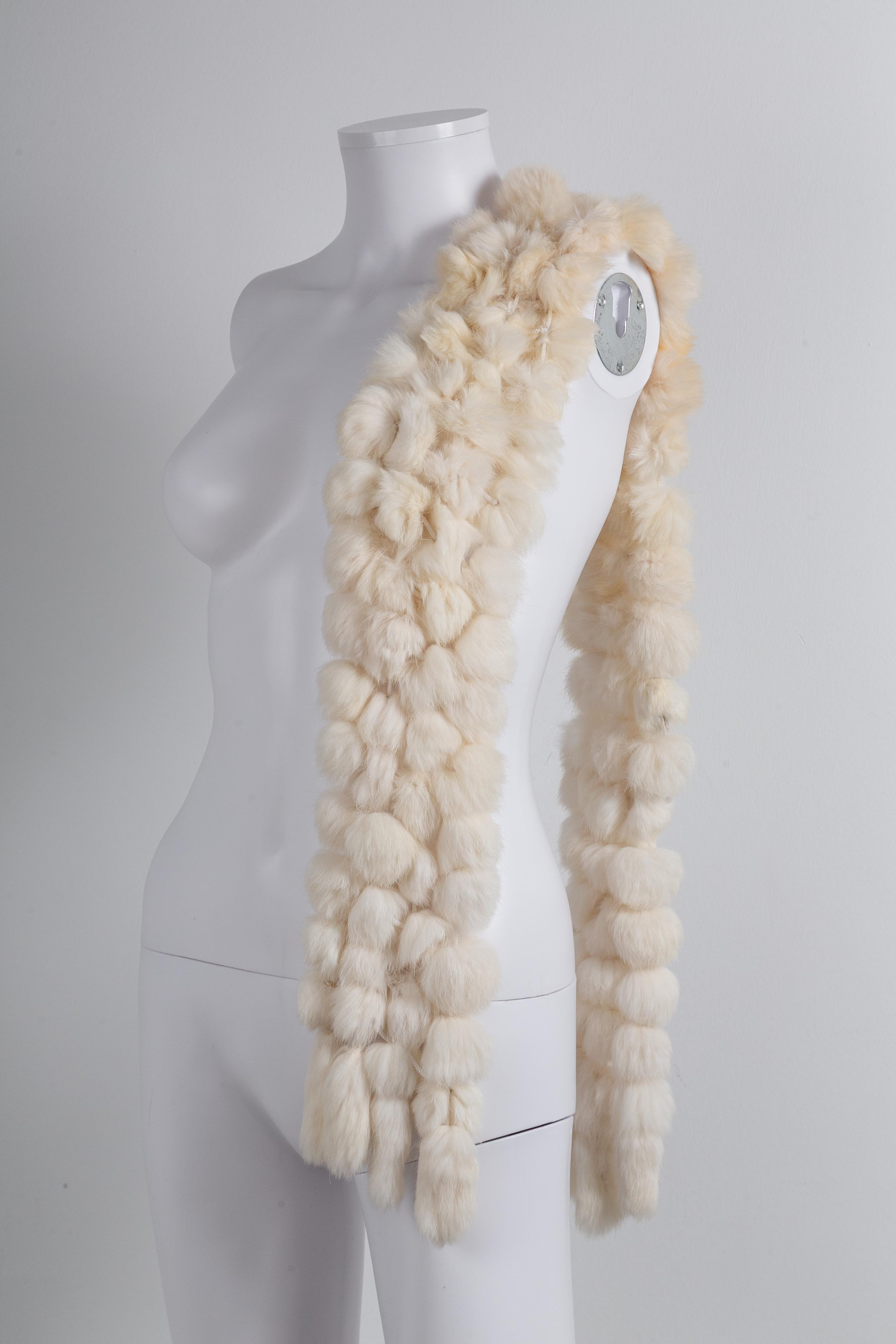 LAPIN FUR SCARF