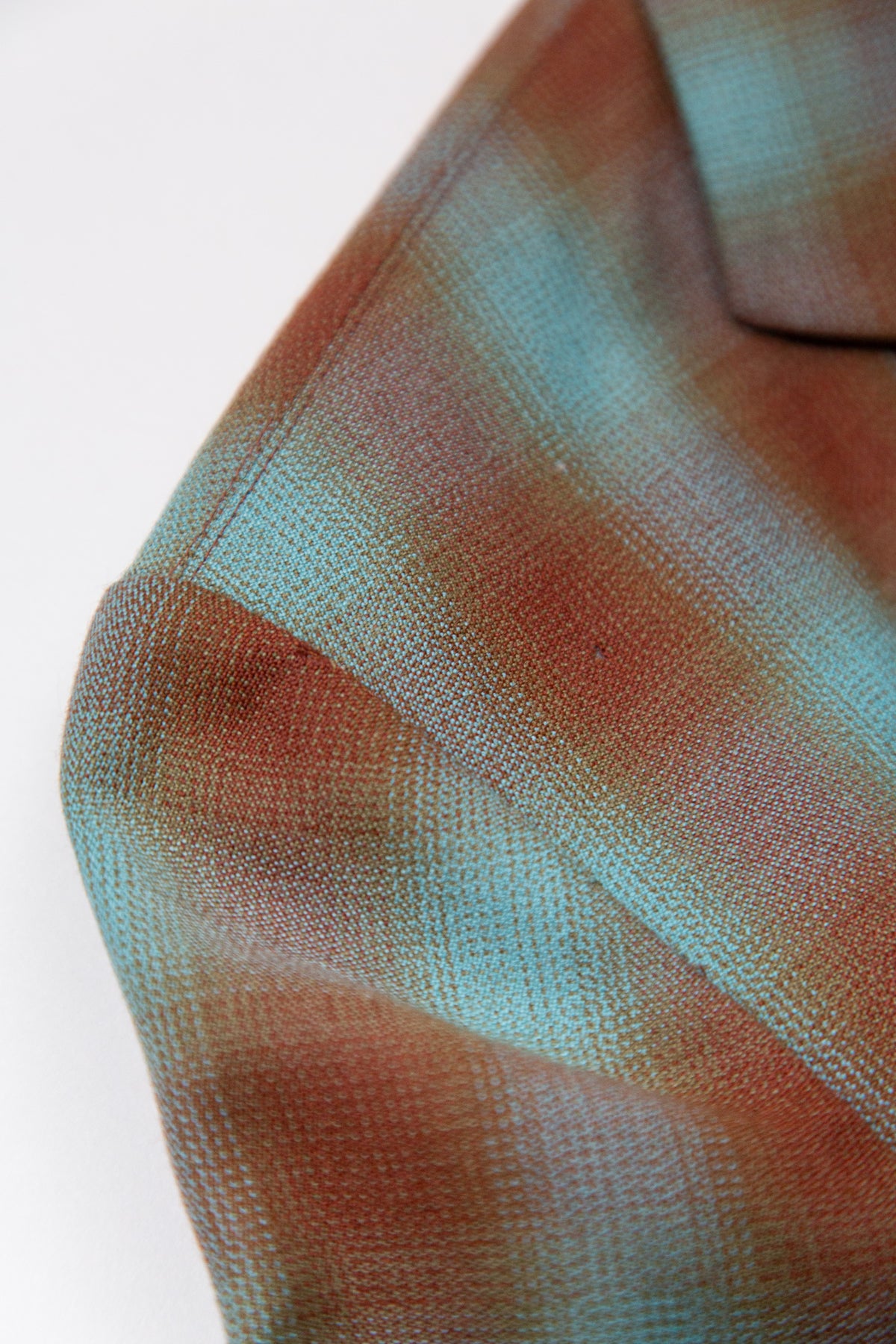 JEAN PAUL GAULTIER FW1991 RUST PLAID BLAZER