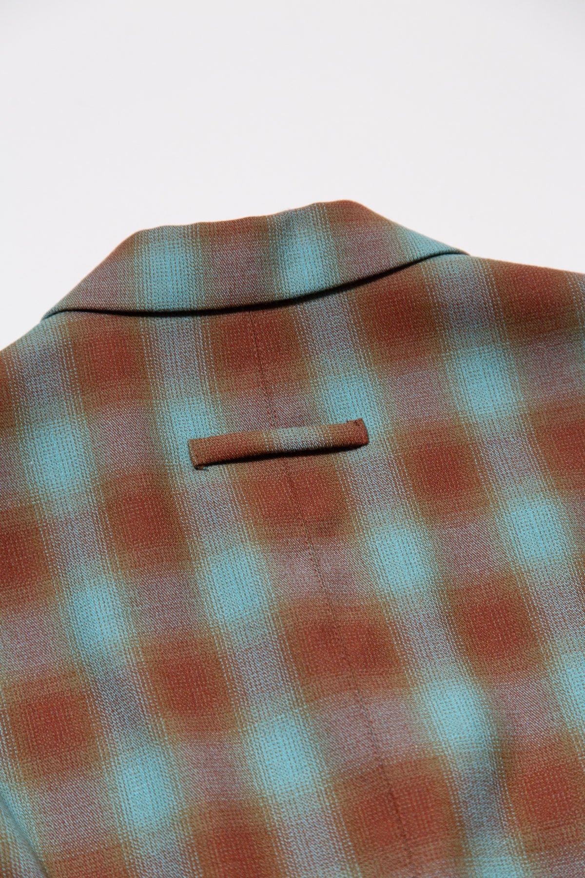 JEAN PAUL GAULTIER FW1991 RUST PLAID BLAZER