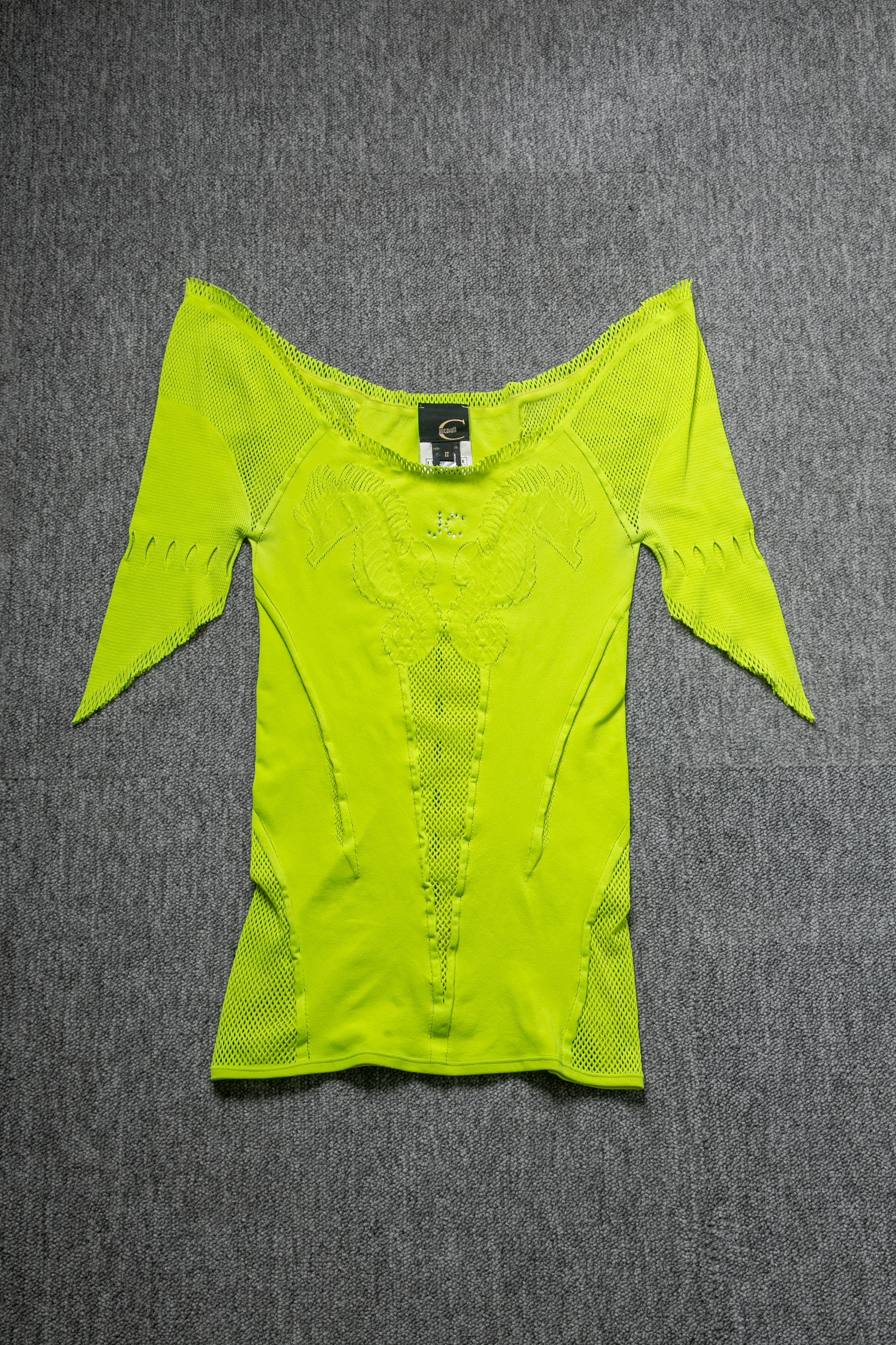 NEON CUT-OUT TOP