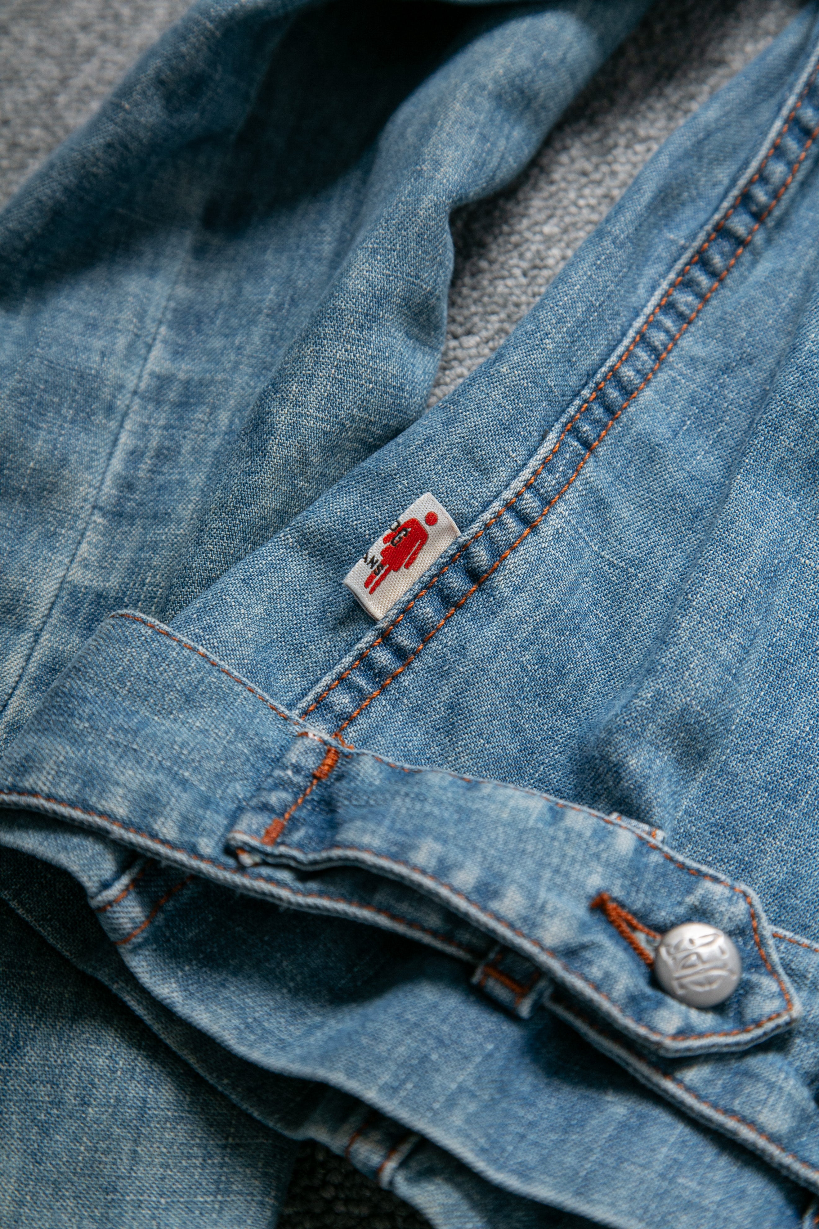 DENIM CROPPED JACKET