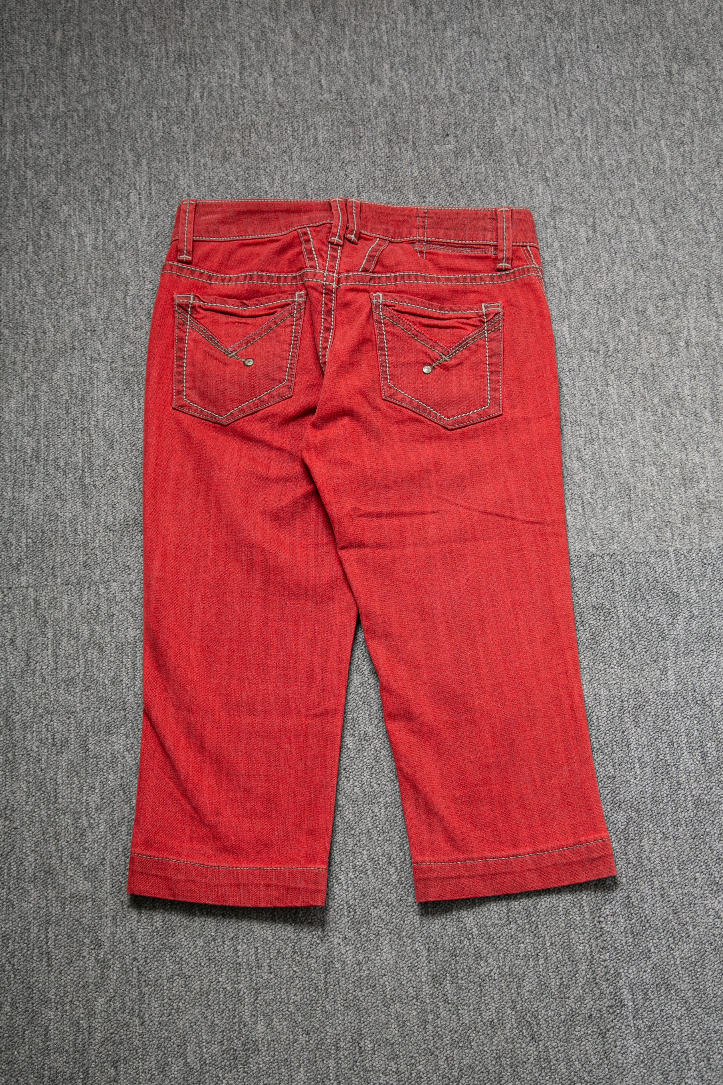 WASHED RED CAPRI