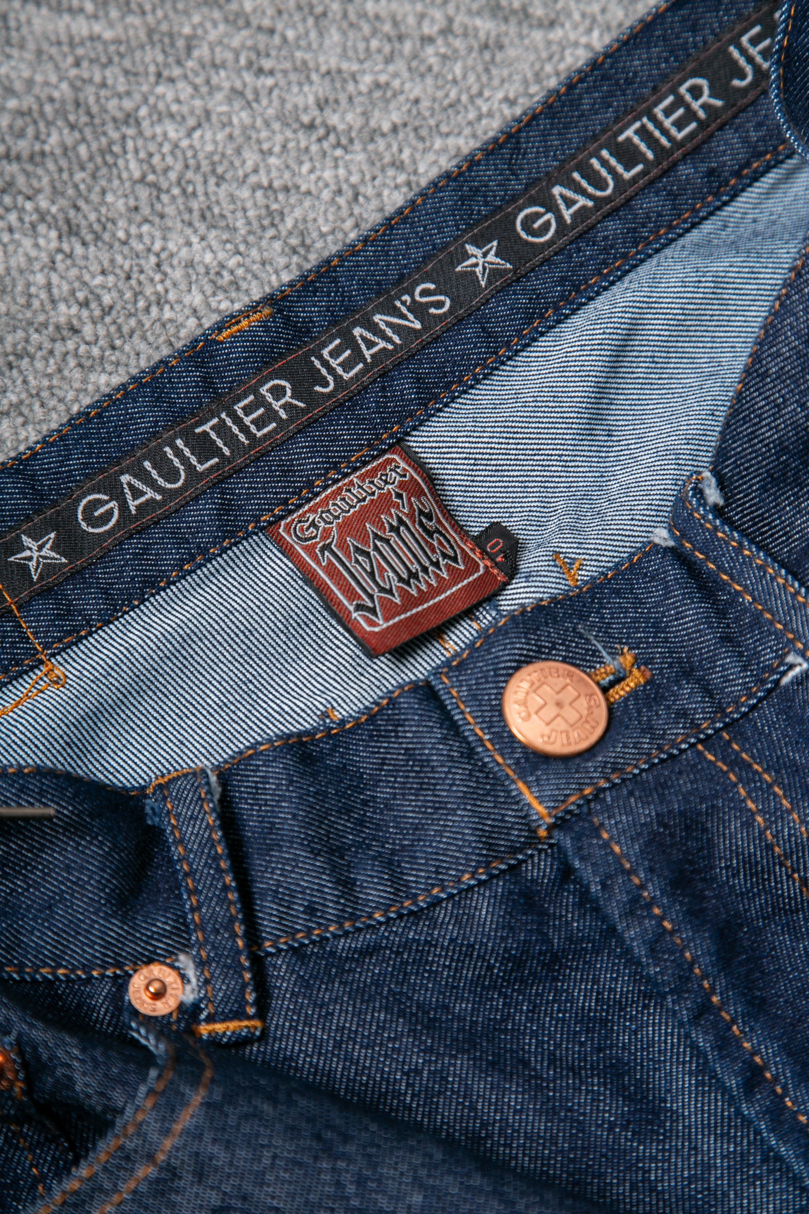 1990 LACE UP SIDES DENIM