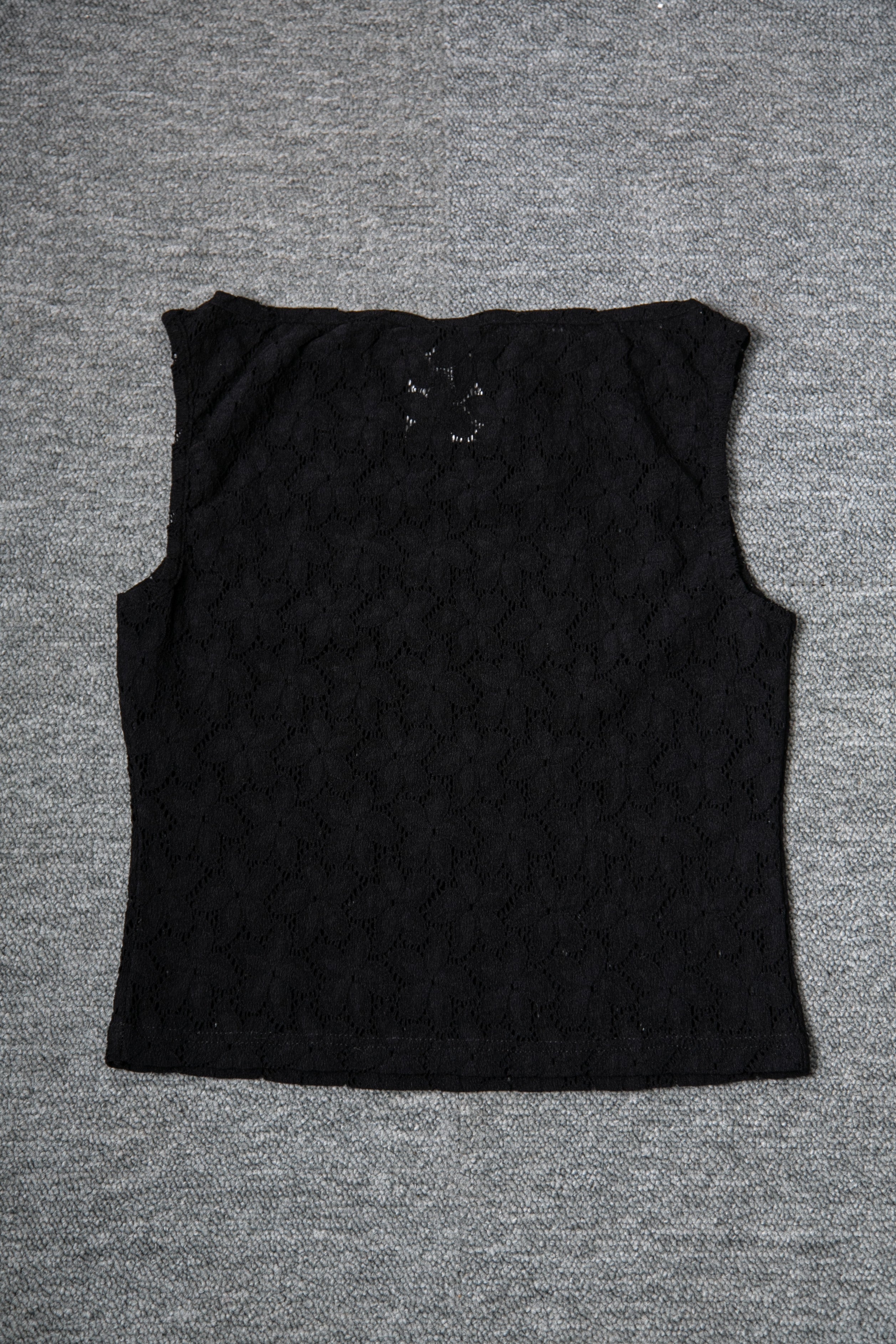 90S LACE SHEER TOP