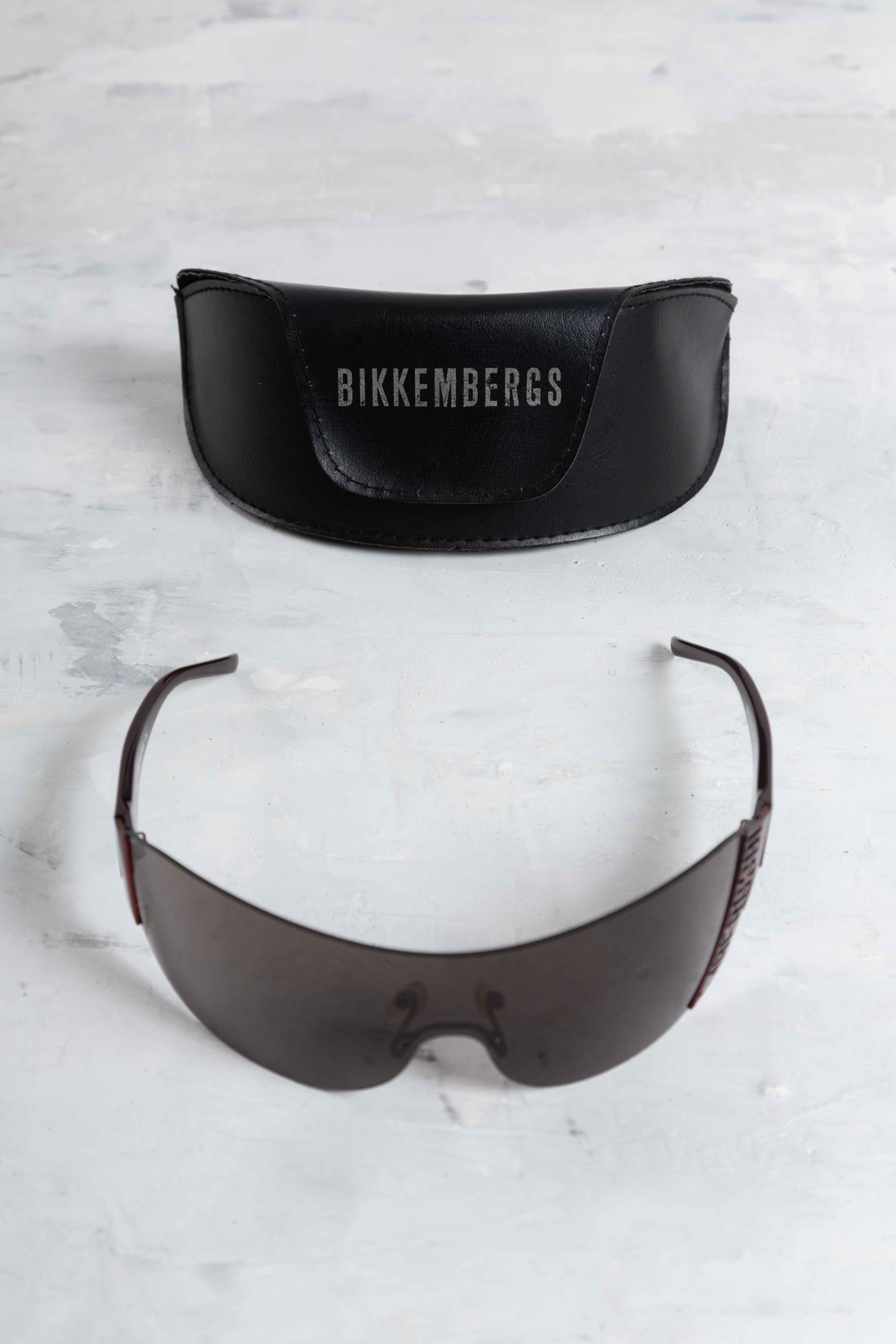 BRONZE MIRROR SHIELD SUNGLASSES