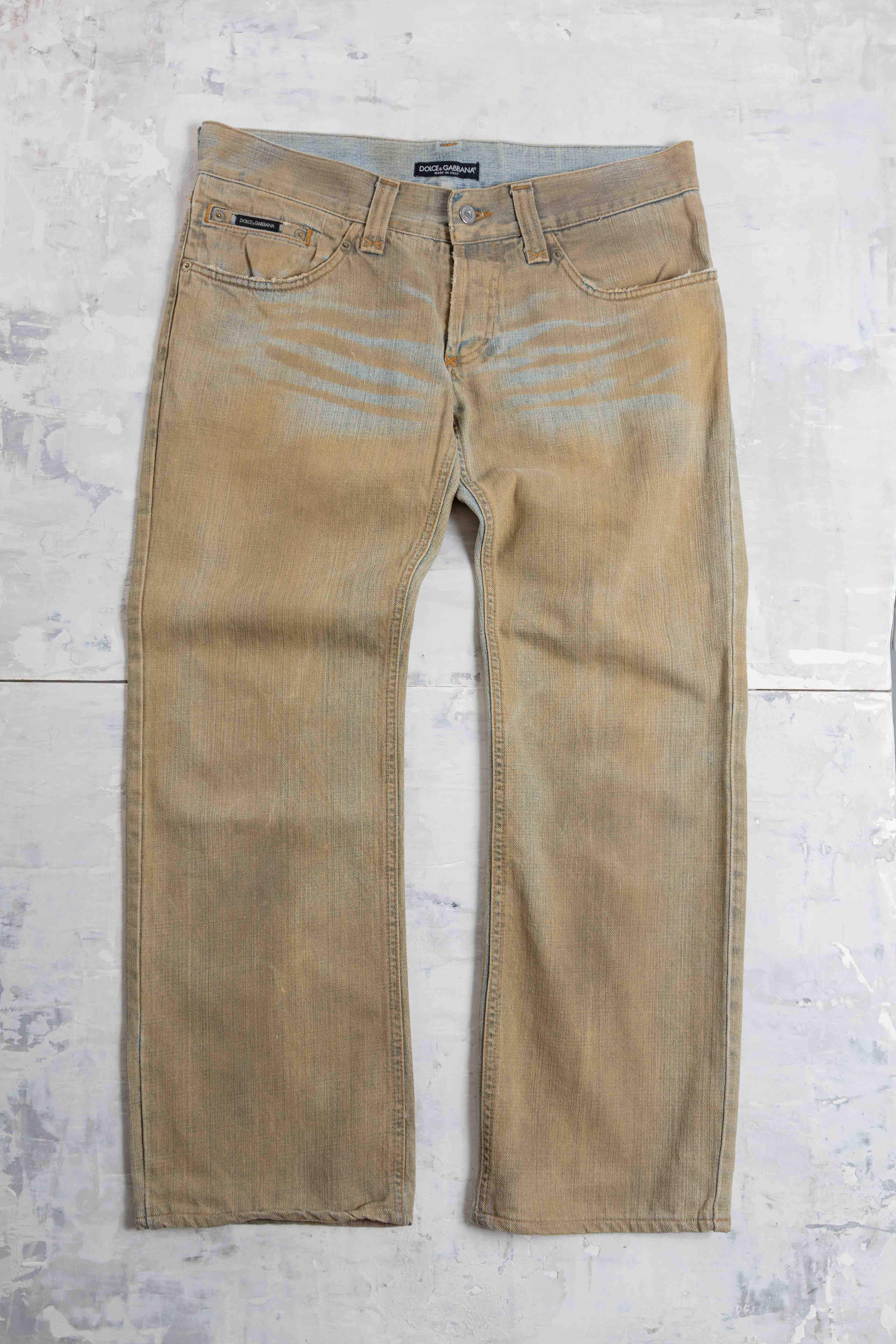 00S ARCHIVE WASHED DENIM JEANS