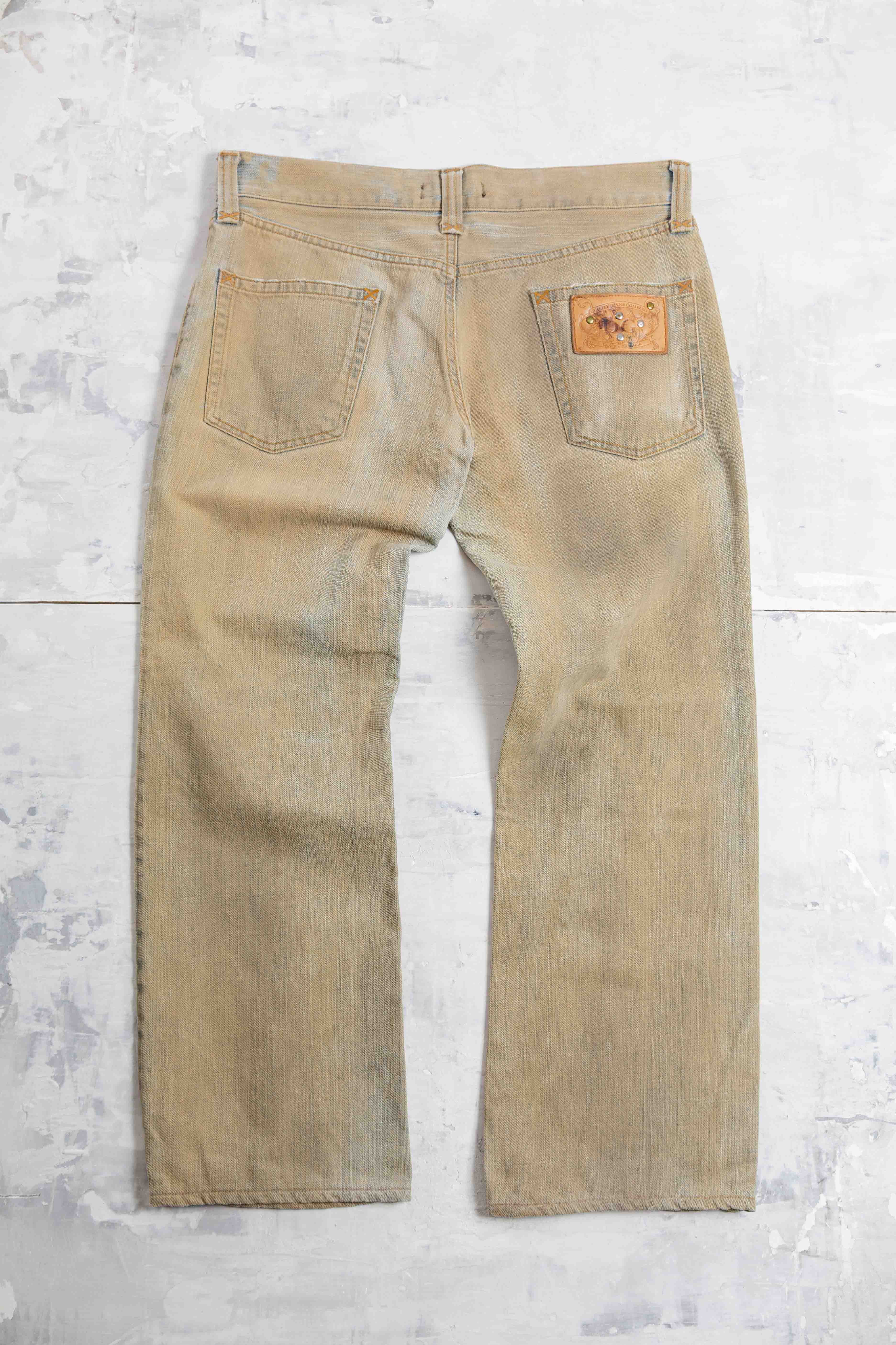 00S ARCHIVE WASHED DENIM JEANS