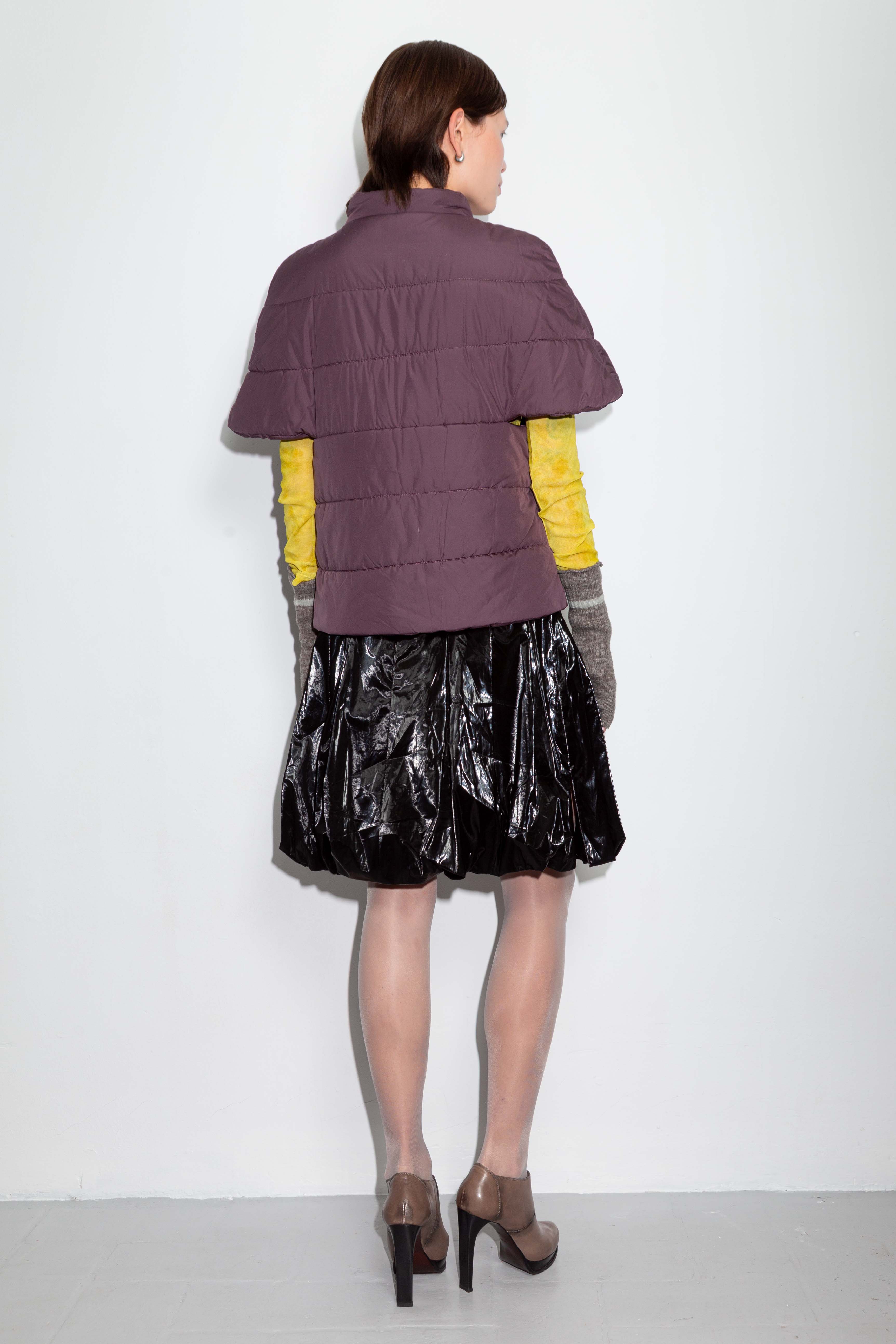 PUFF PURPLE SHORT SLEEVED VEST