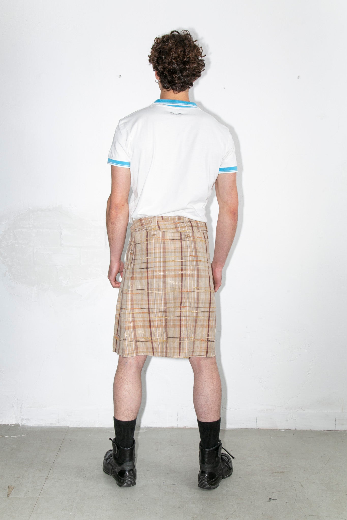 Max Mara Plaid Skirt