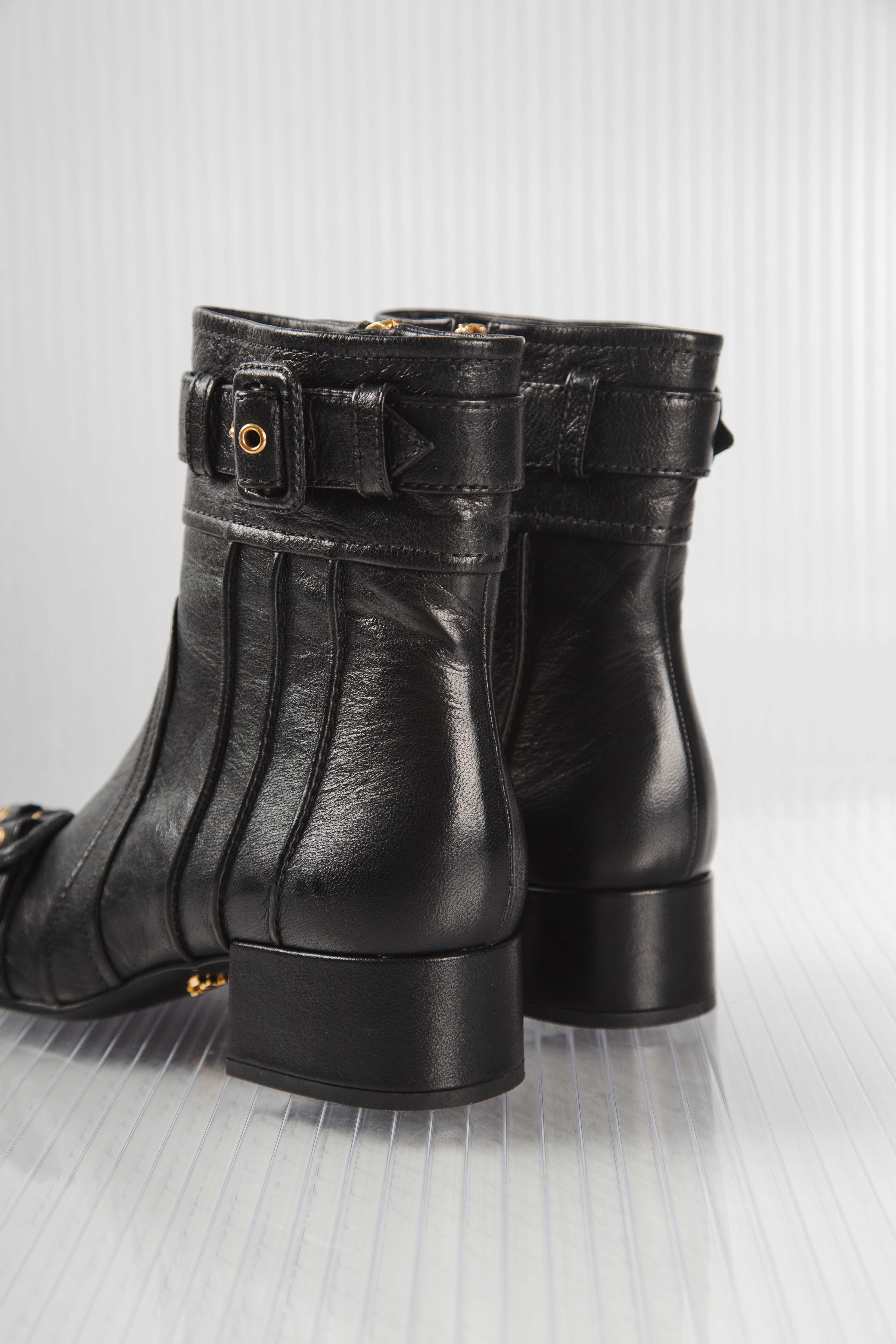 FW2017 ANKLE BUCKLED BOOTS