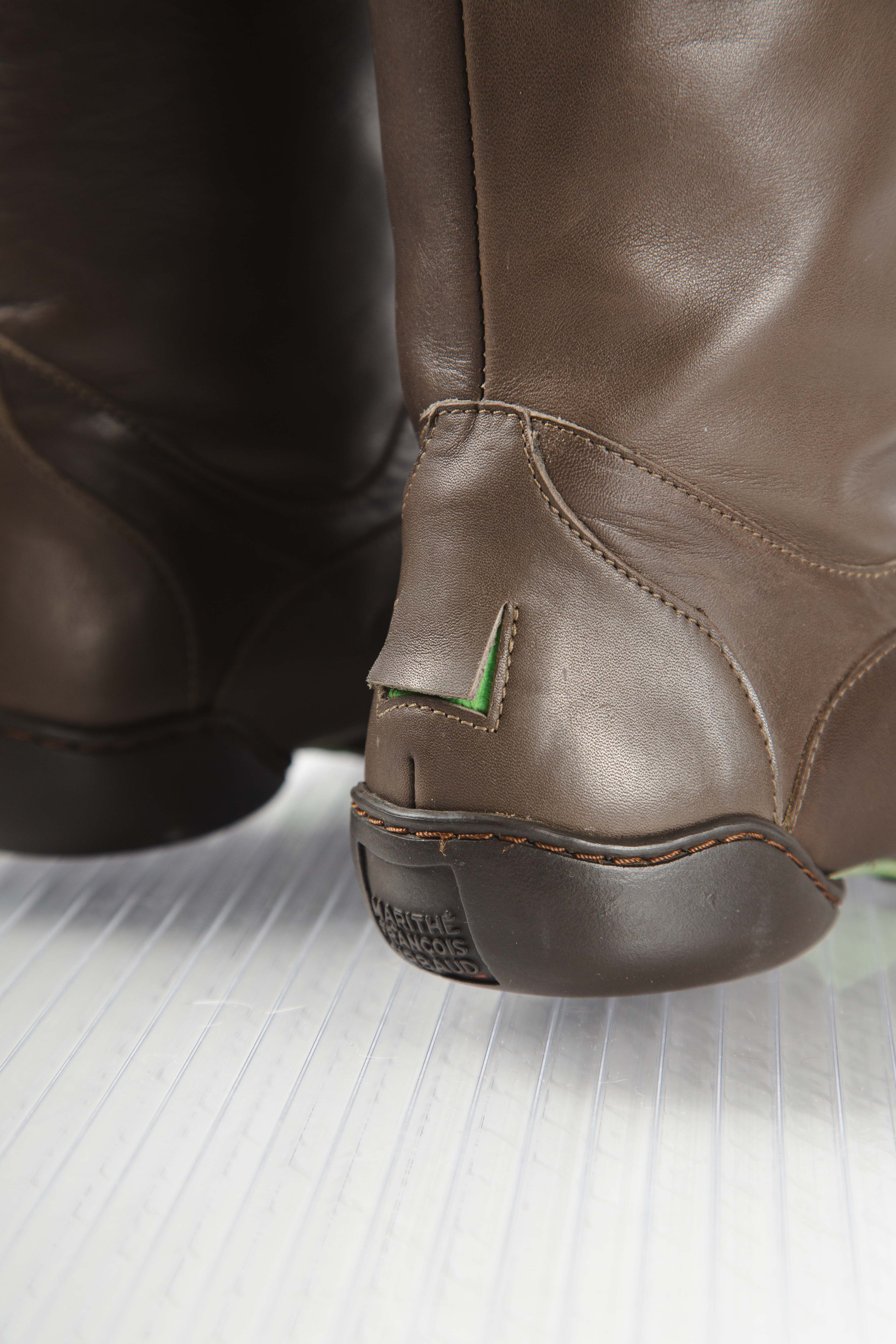 00S BIKER LEATHER BOOTS