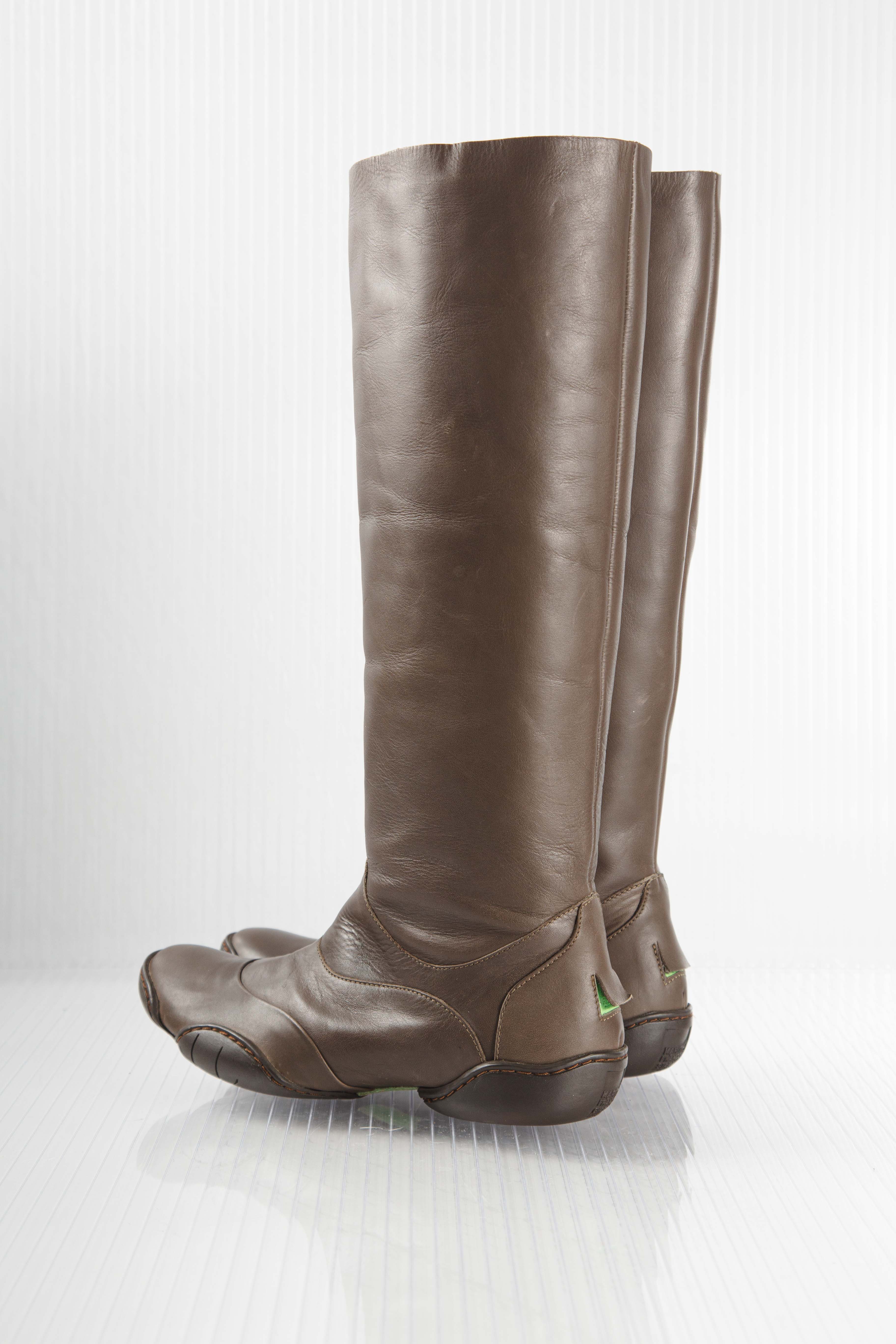 00S BIKER LEATHER BOOTS