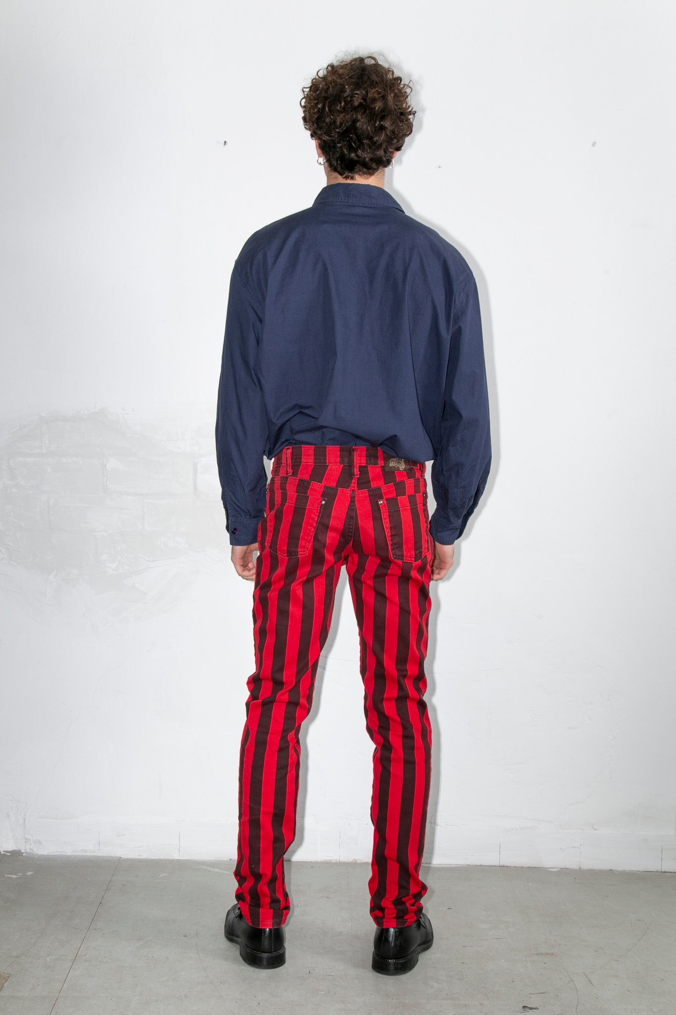 Striped Red Pants