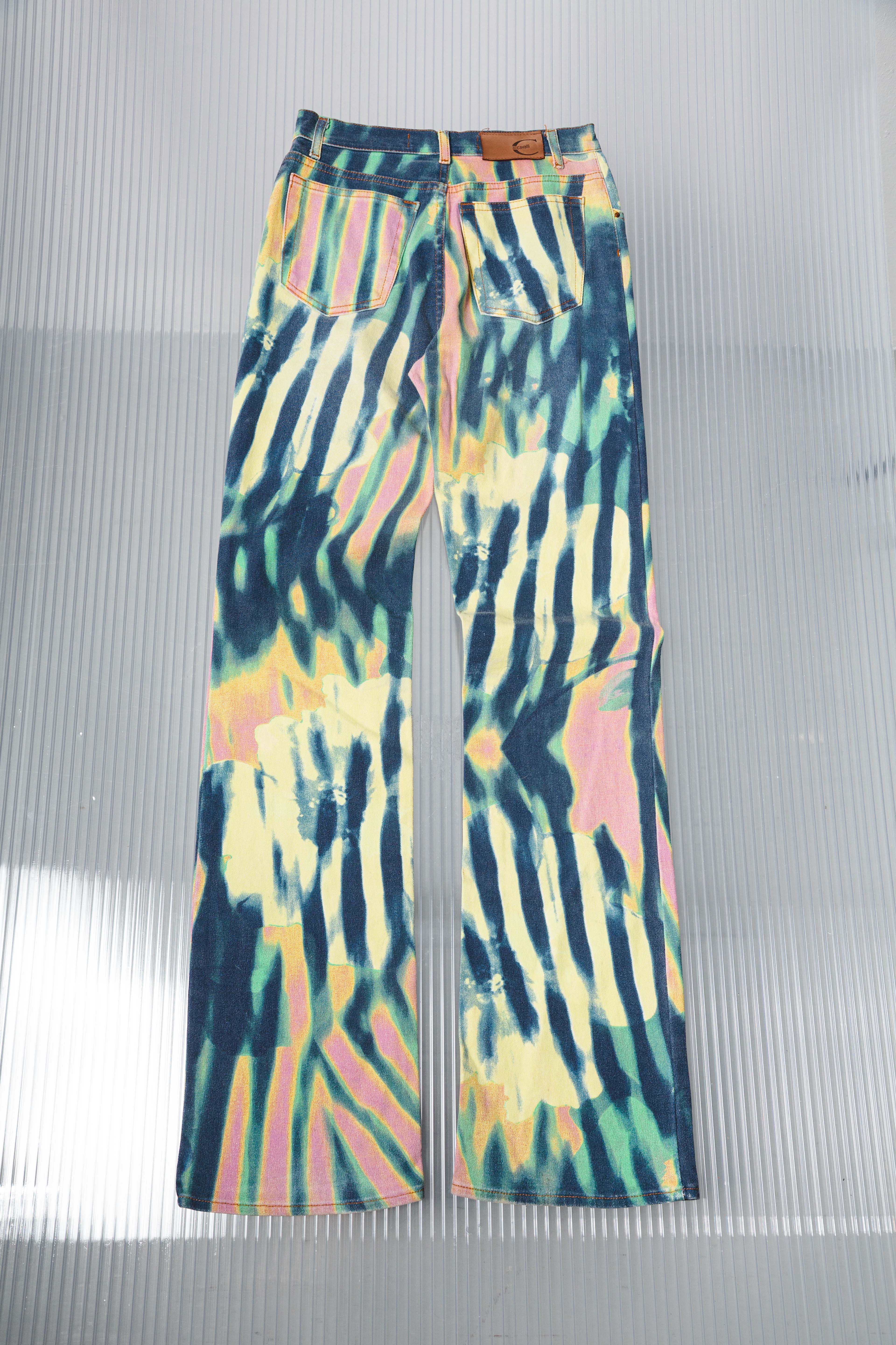 ROBERTO CAVALLI SS2002 THERMAL PSYCHO DENIM