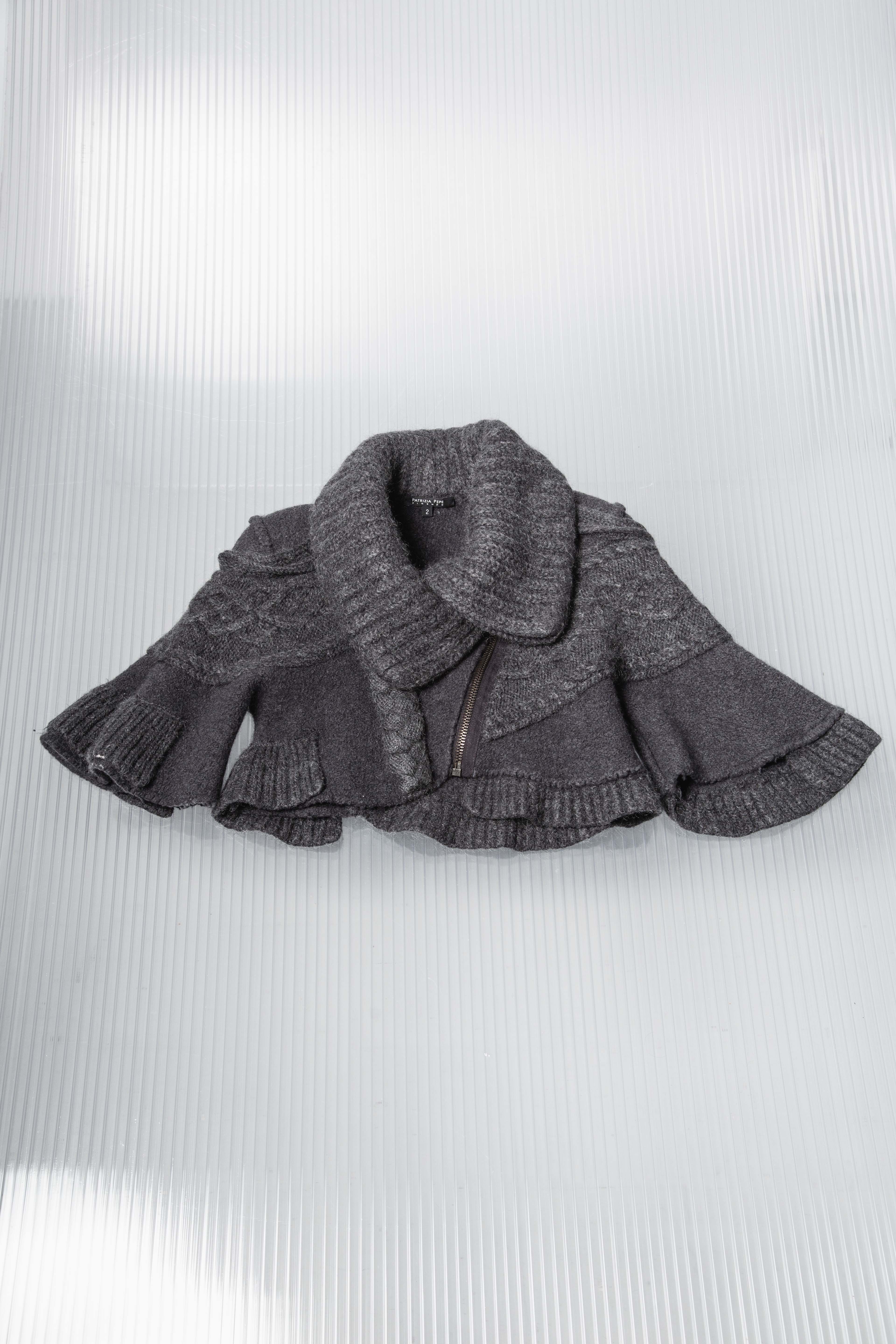 WOOL STRUCTURED BOLERO