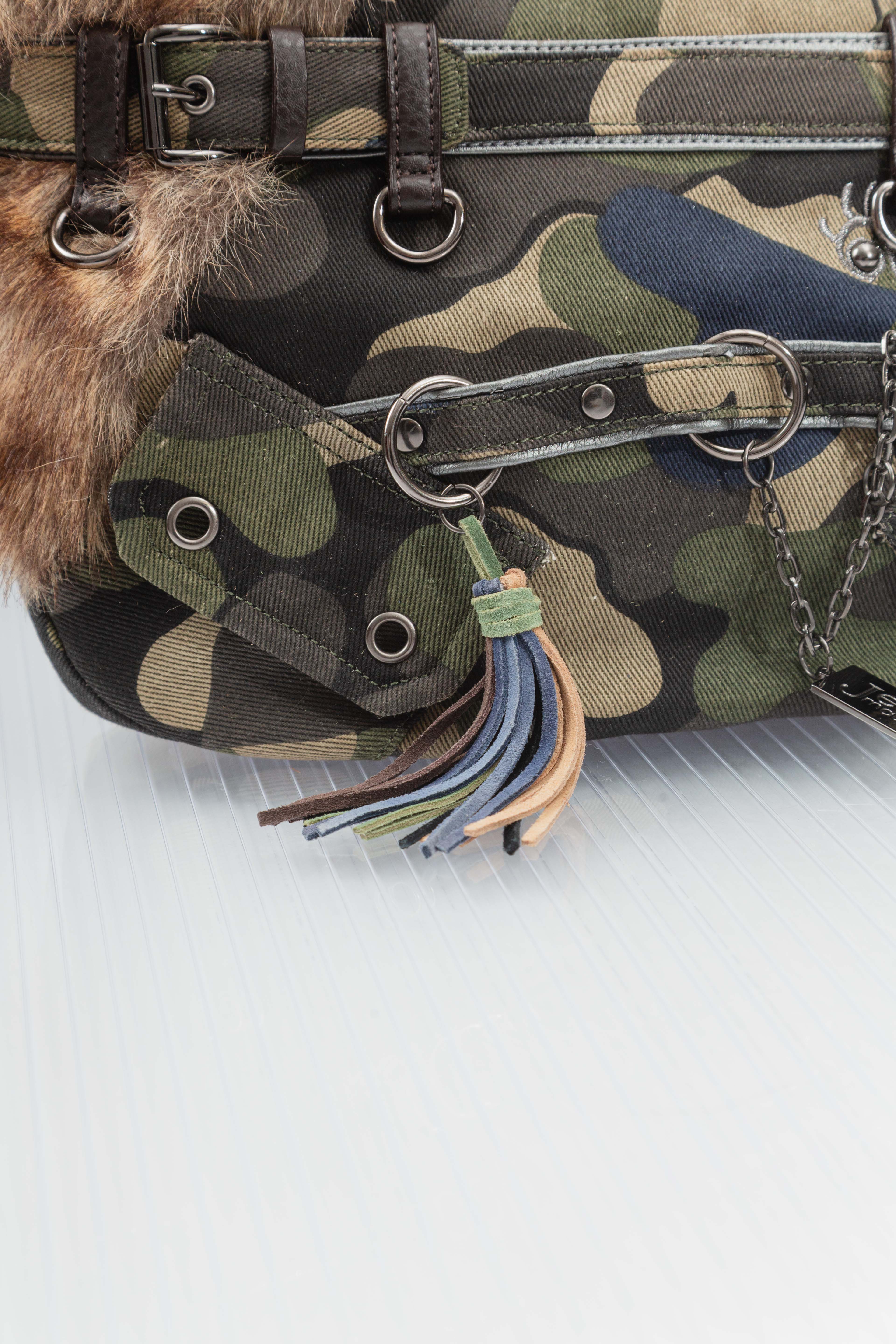 CAMOUFLAGE FUR HARDWARE BAG