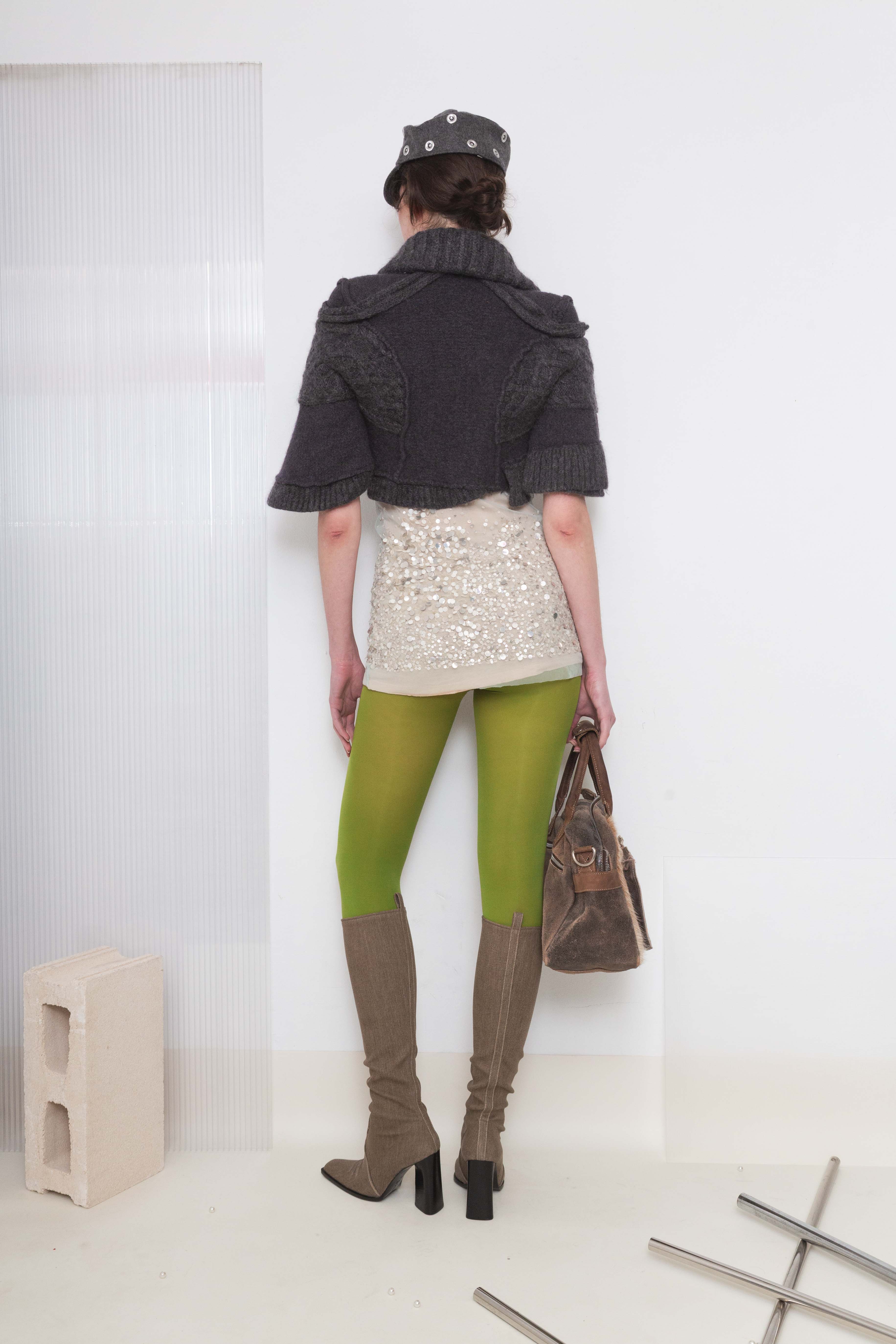 WOOL STRUCTURED BOLERO