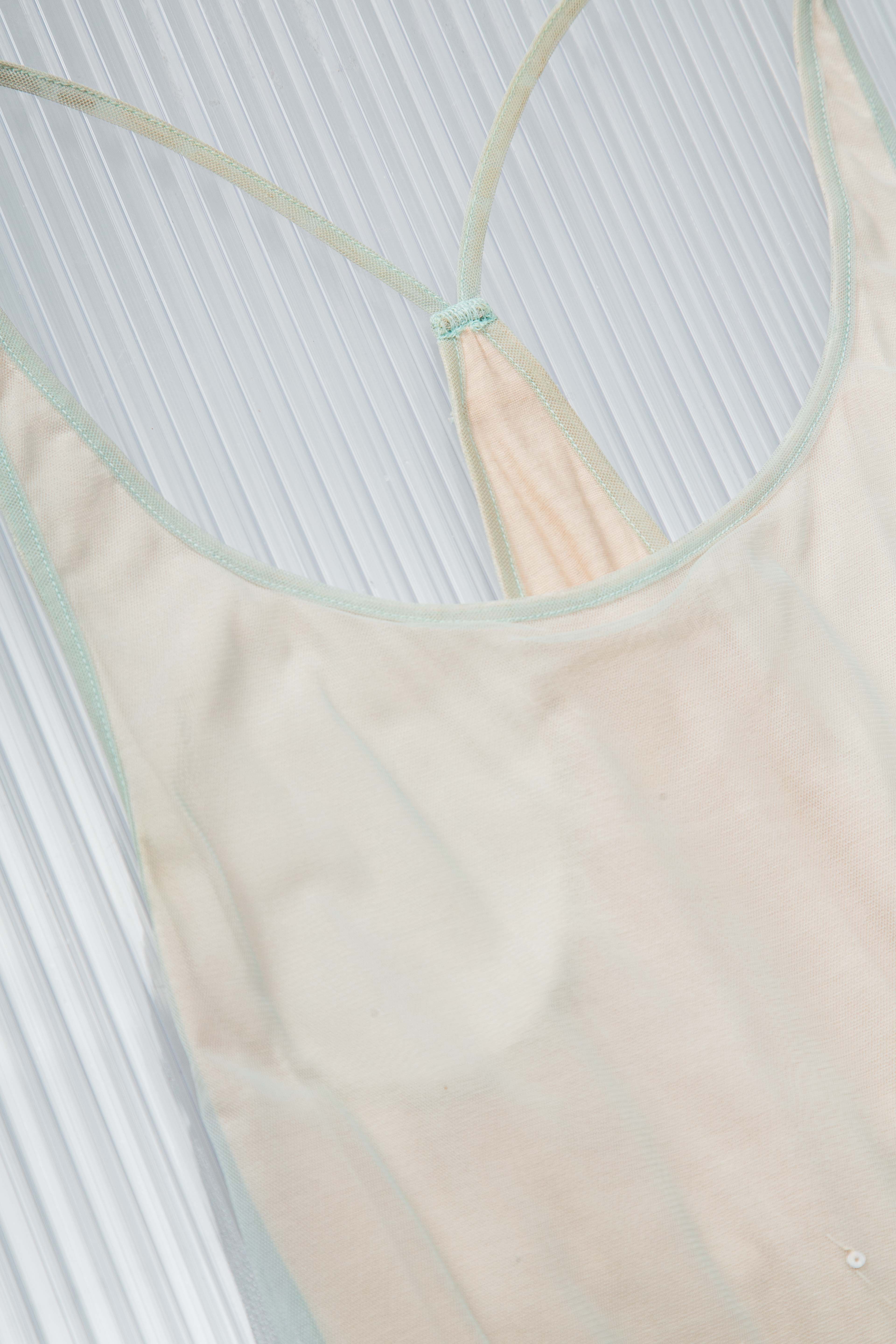 SEQUINED MESH LAYERED TOP