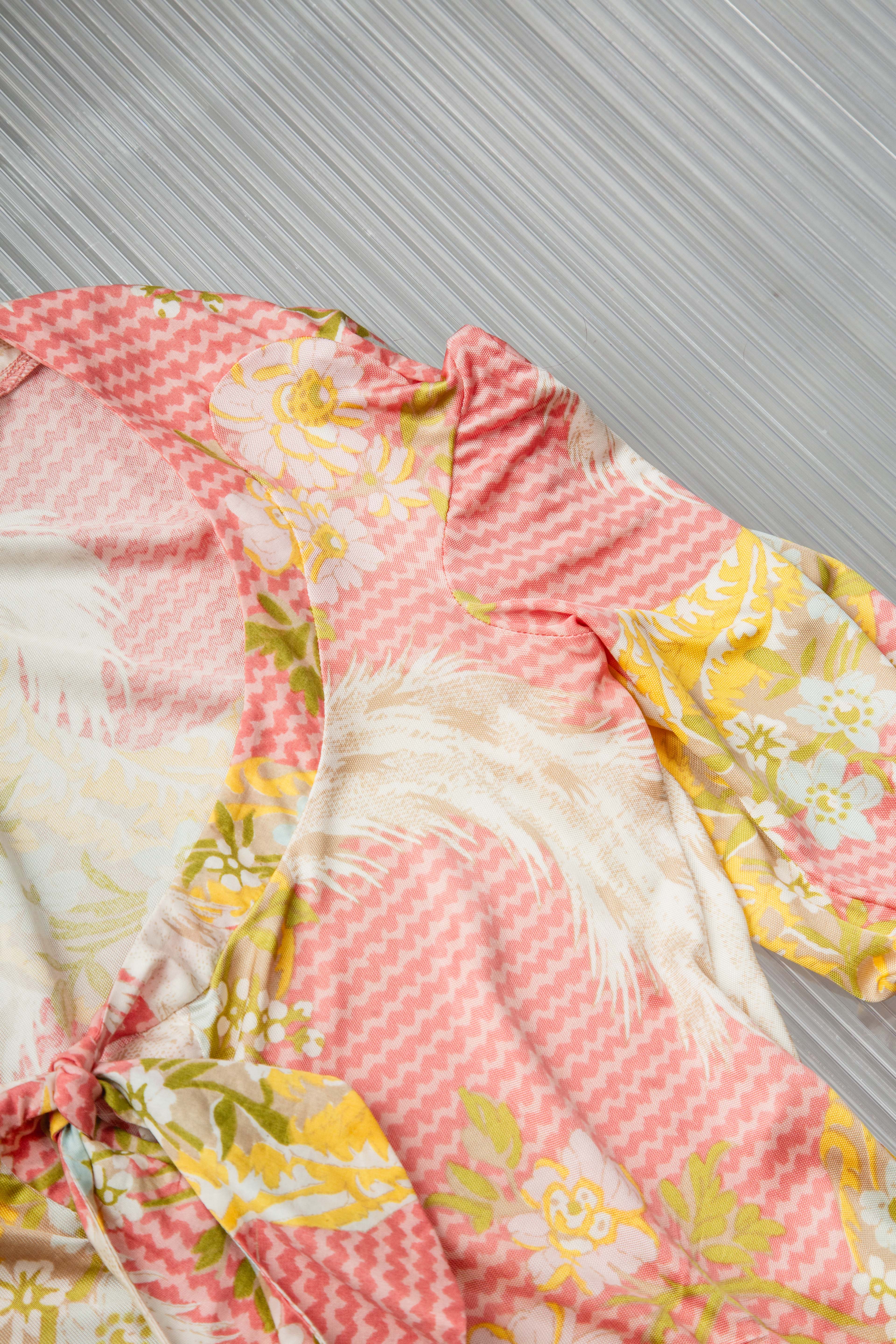 SS2001 GOLD LABEL FLORAL TOP