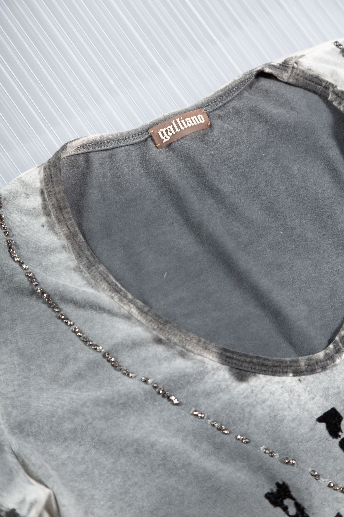 '1' GALLIANO NECKLACE TOP