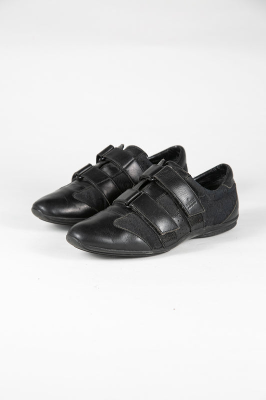 Gucci Black Guccissima Sneakers