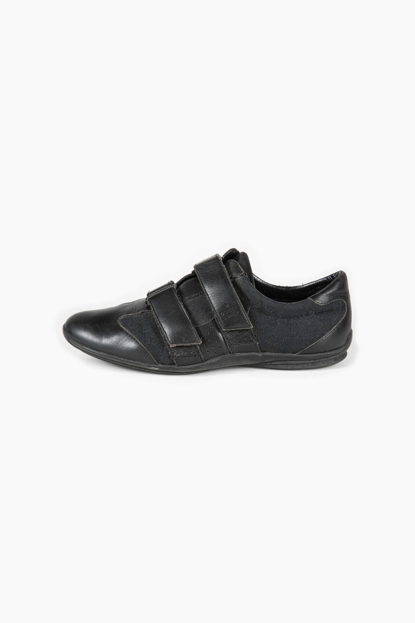 Gucci Black Guccissima Sneakers