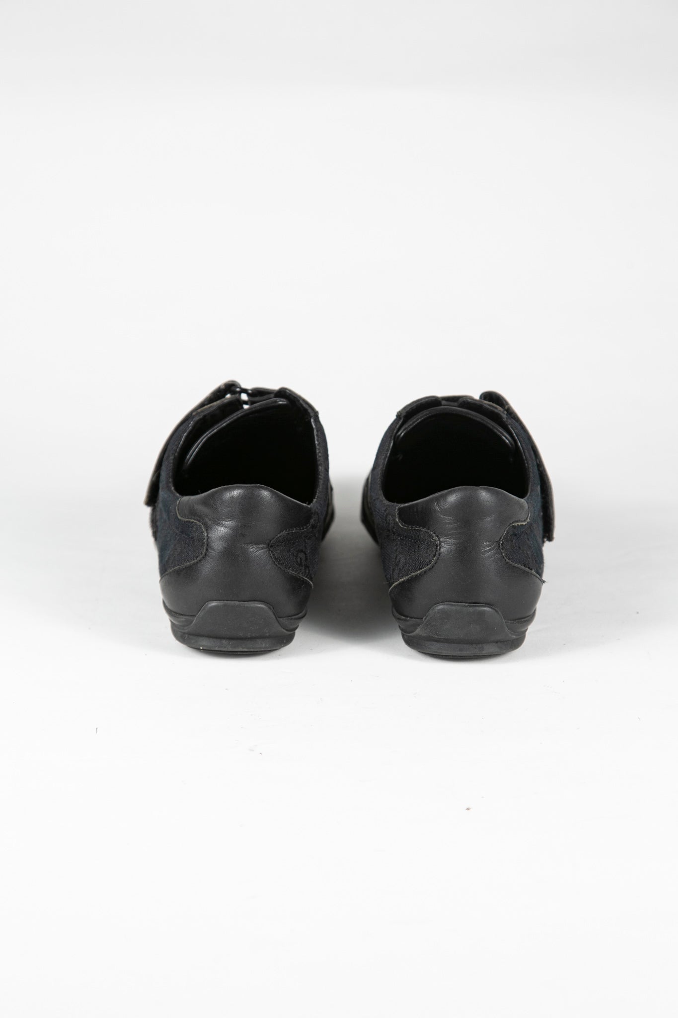 Gucci Black Guccissima Sneakers