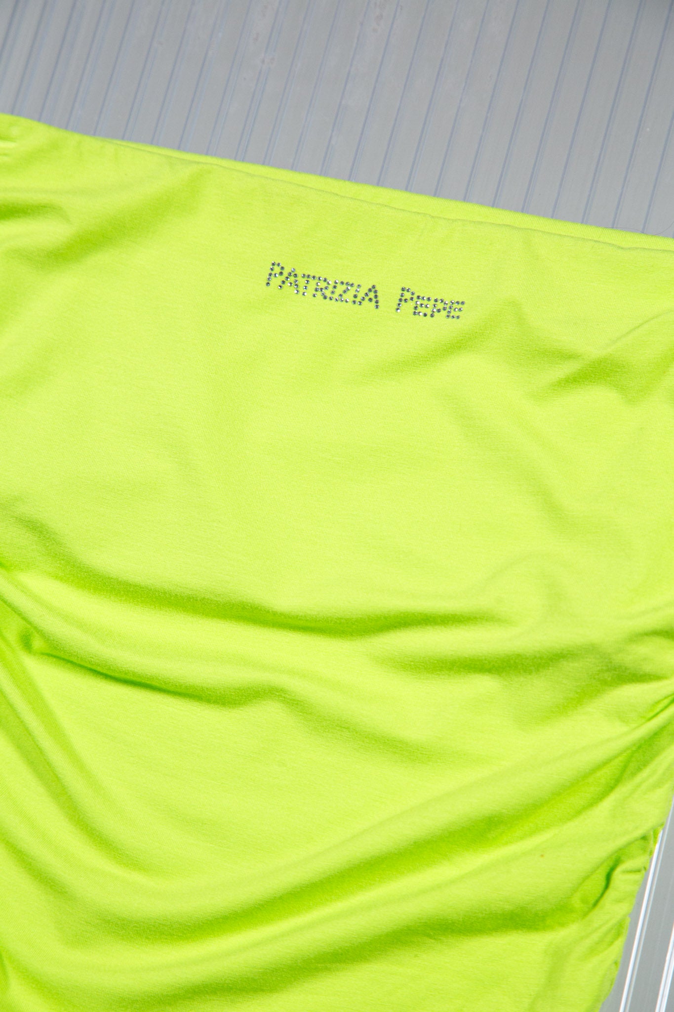 NEON RUCHED TUBE DRESS