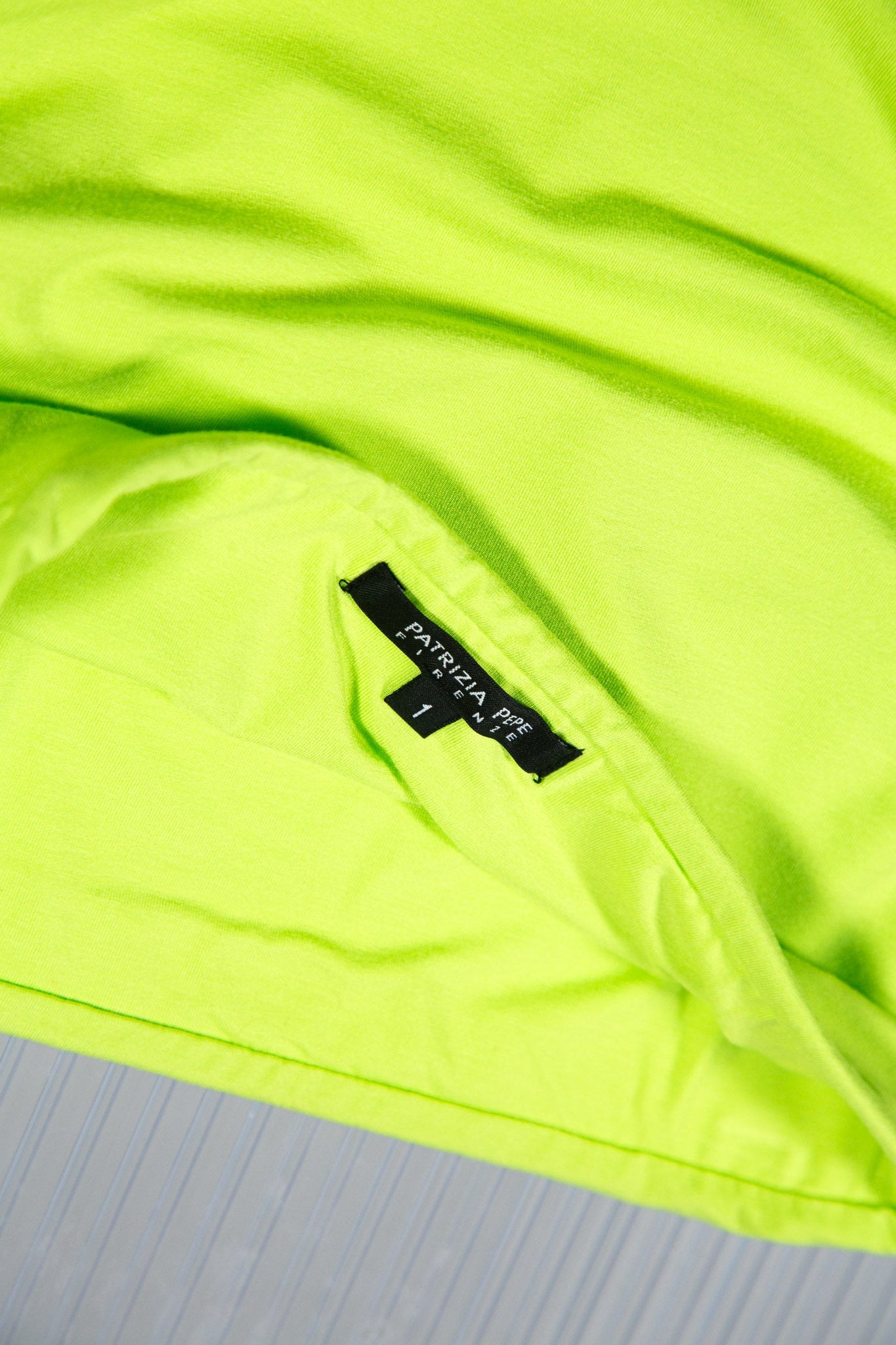 NEON RUCHED TUBE DRESS