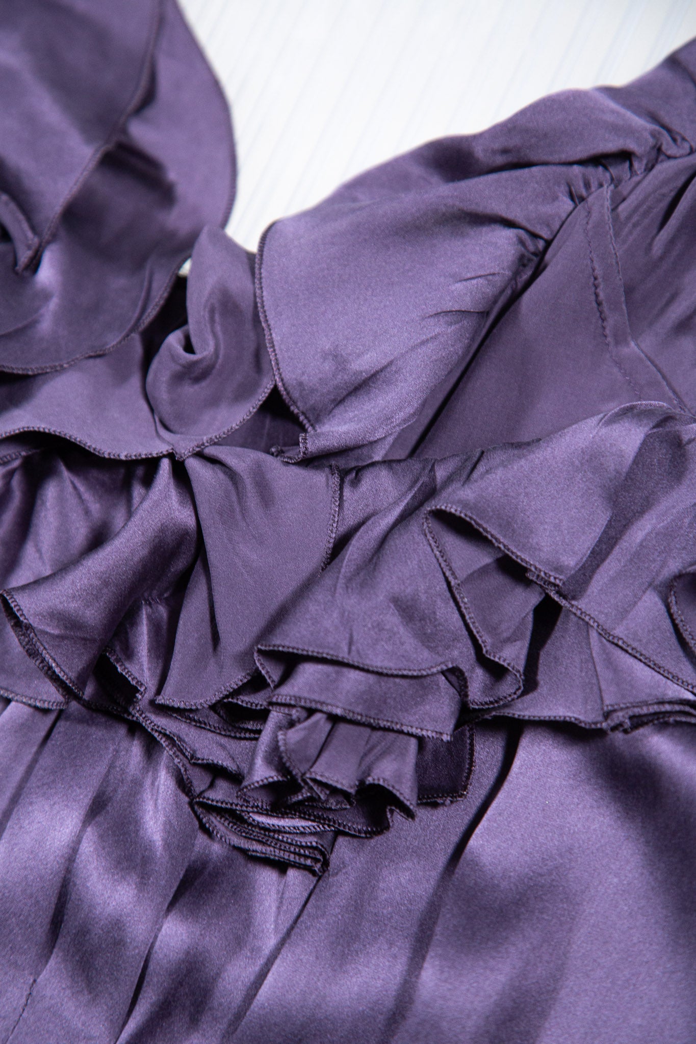 PRADA SILK RUFFLES DOLL DRESS