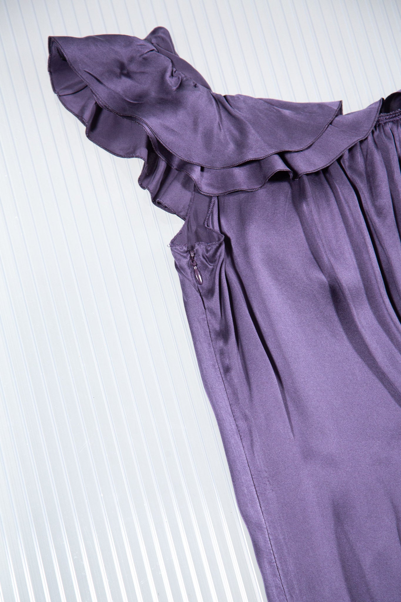PRADA SILK RUFFLES DOLL DRESS