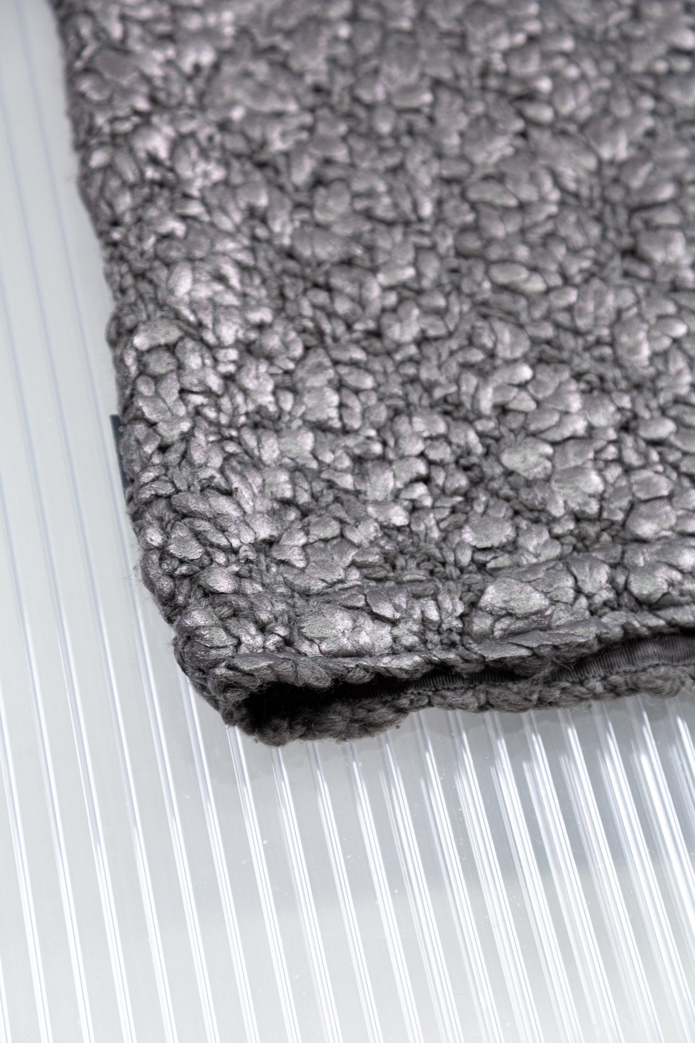 MONCLER WOOL SILVER JUMPER