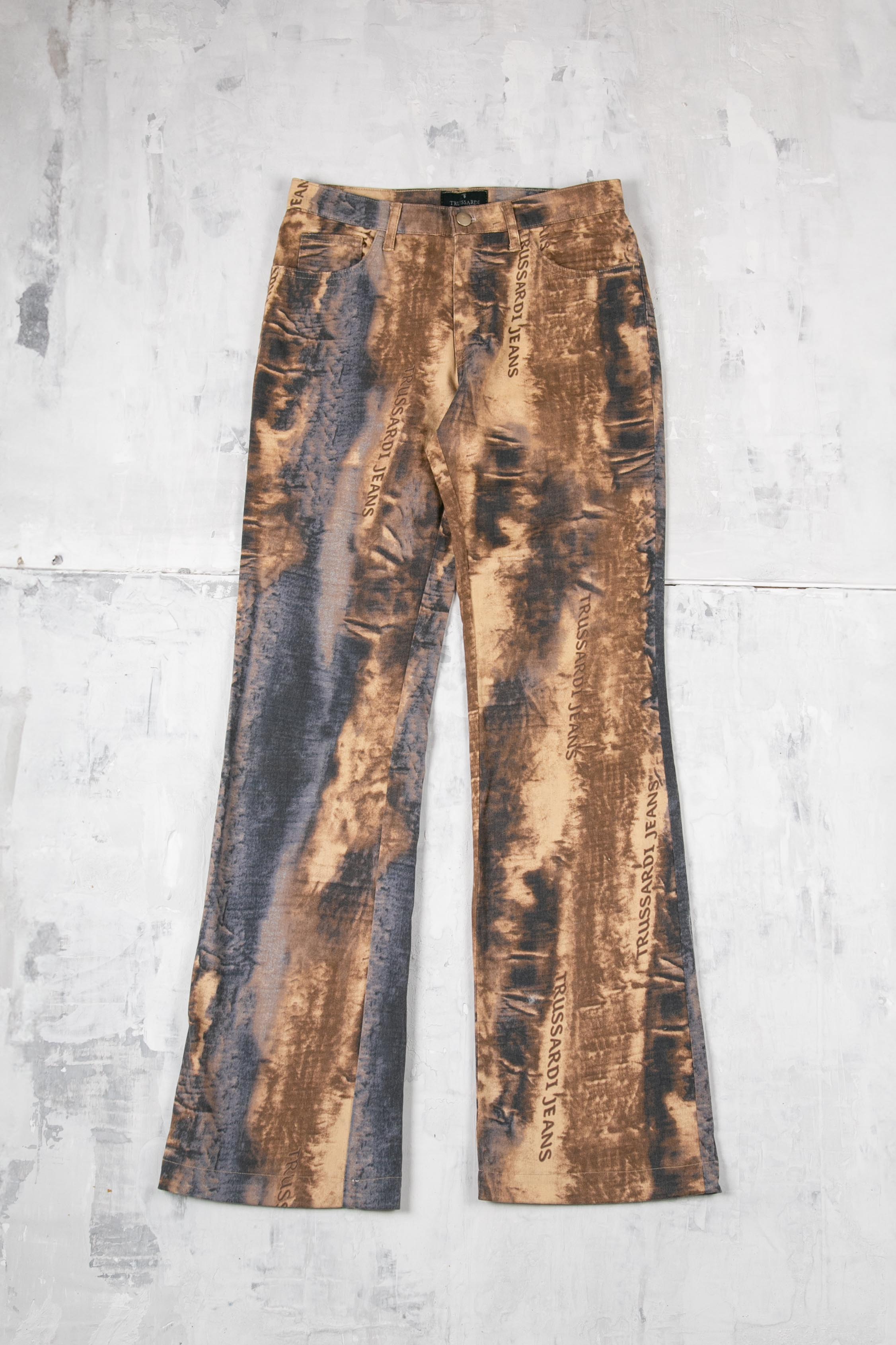 MUDDY PRINTED FLARED PANTS