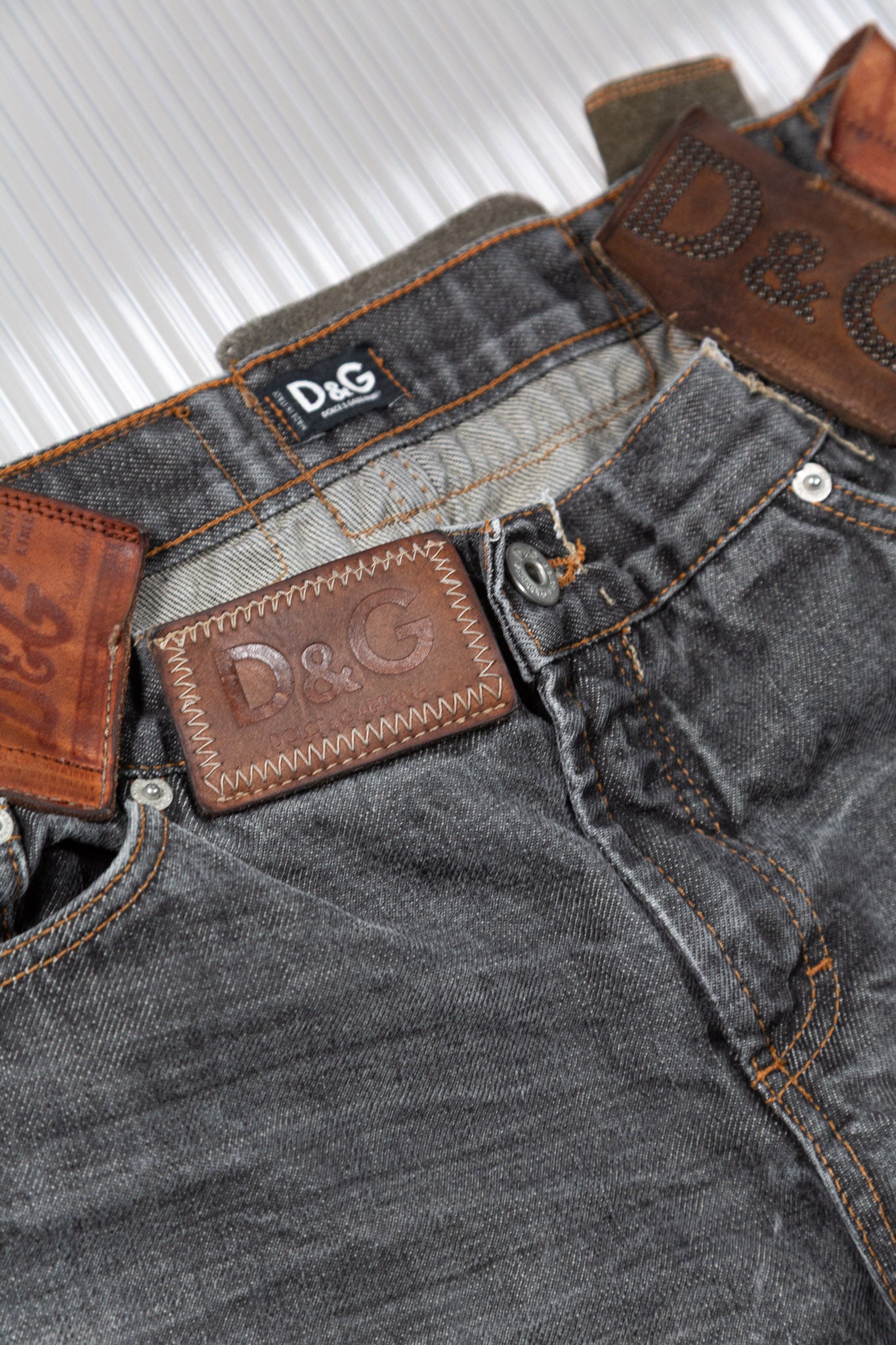 DOLCE & GABBANA FW2003 RAW DENIM