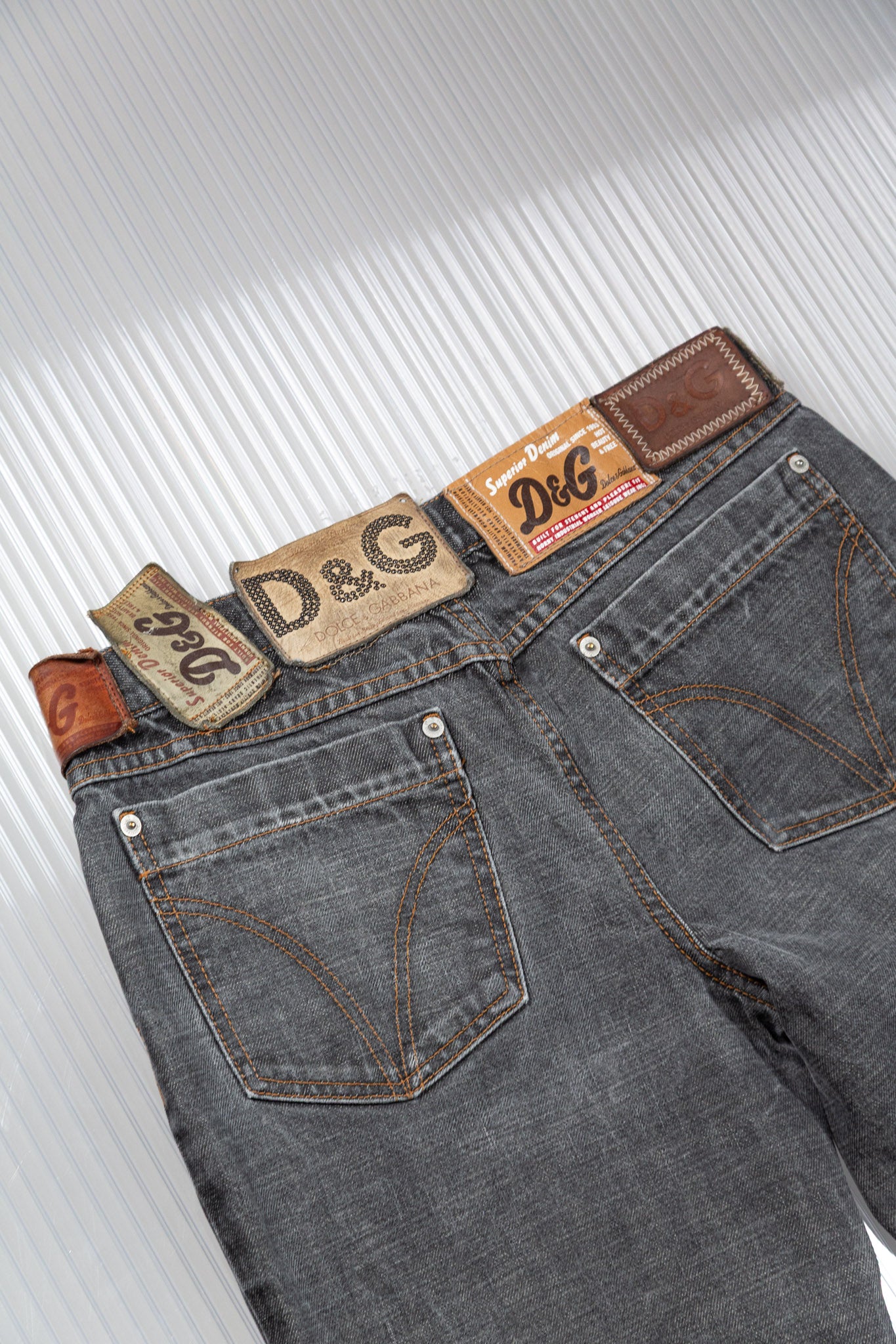 DOLCE & GABBANA FW2003 RAW DENIM