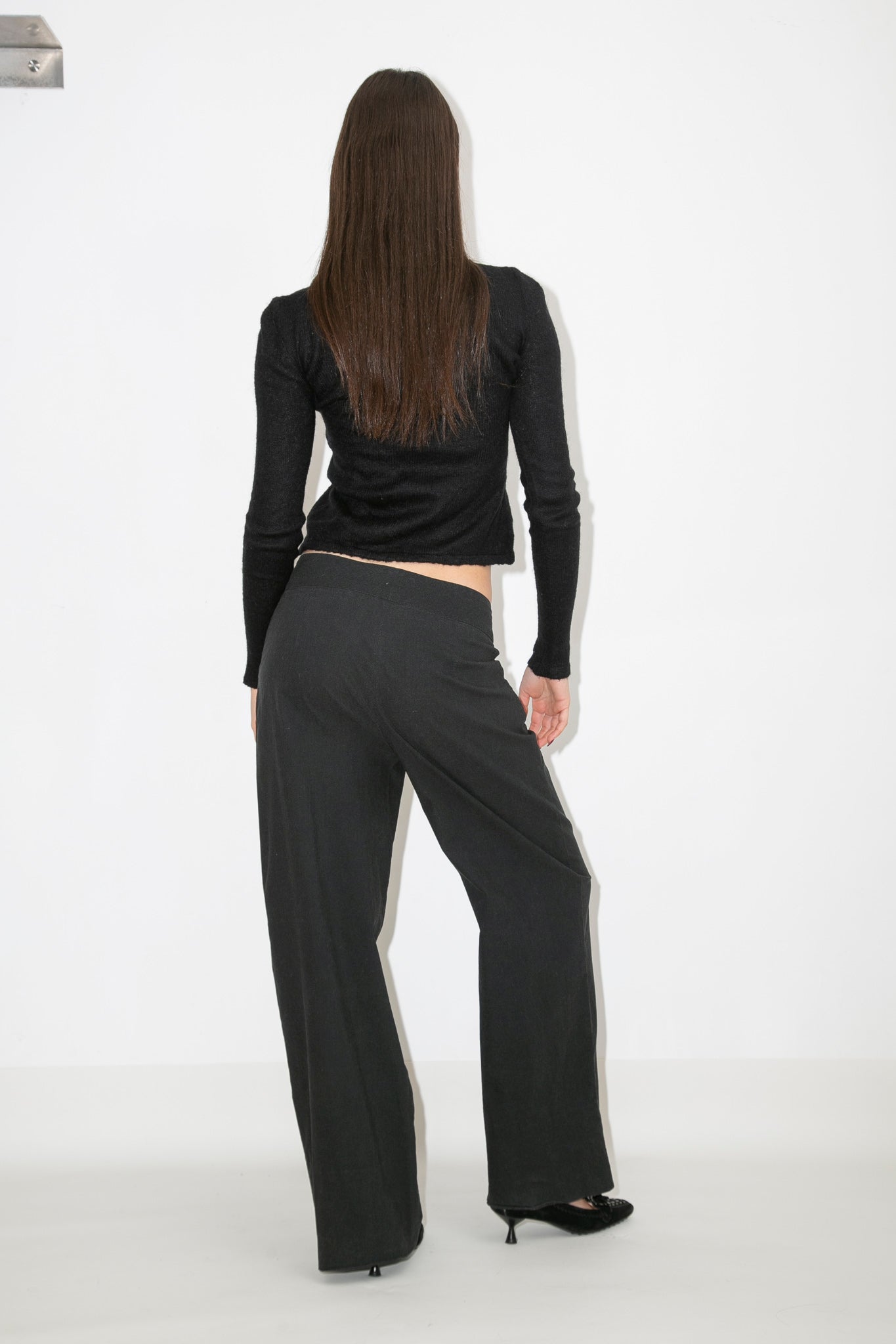 Dolce & Gabbana Black Flared Pants