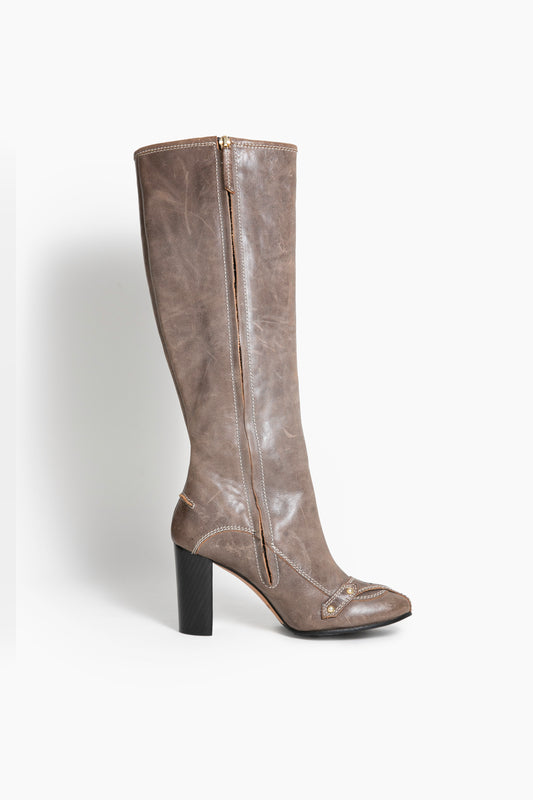 Etro 2010 Knee Buckled Boots