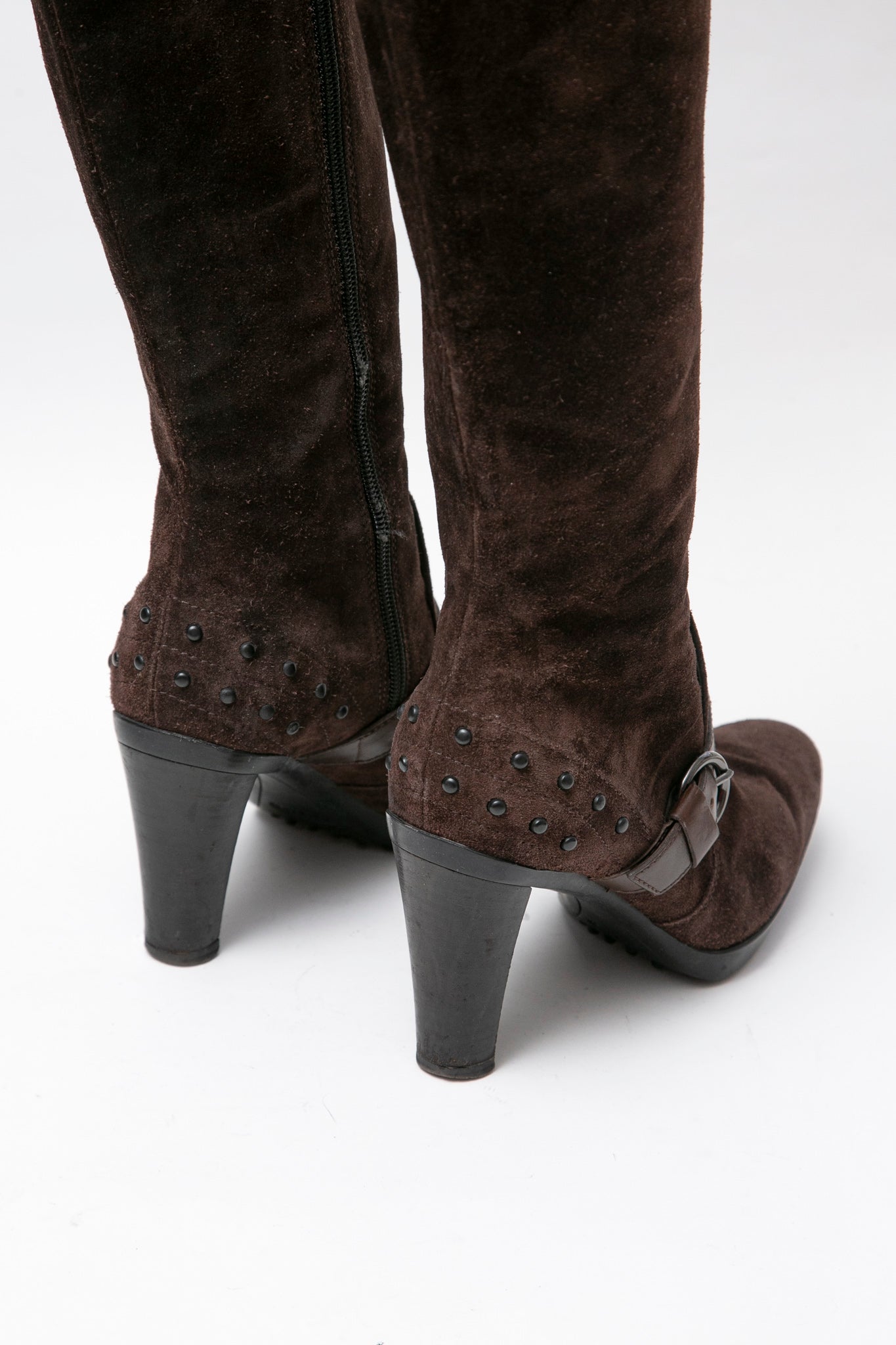 TOD'S Knee Buckled Boots