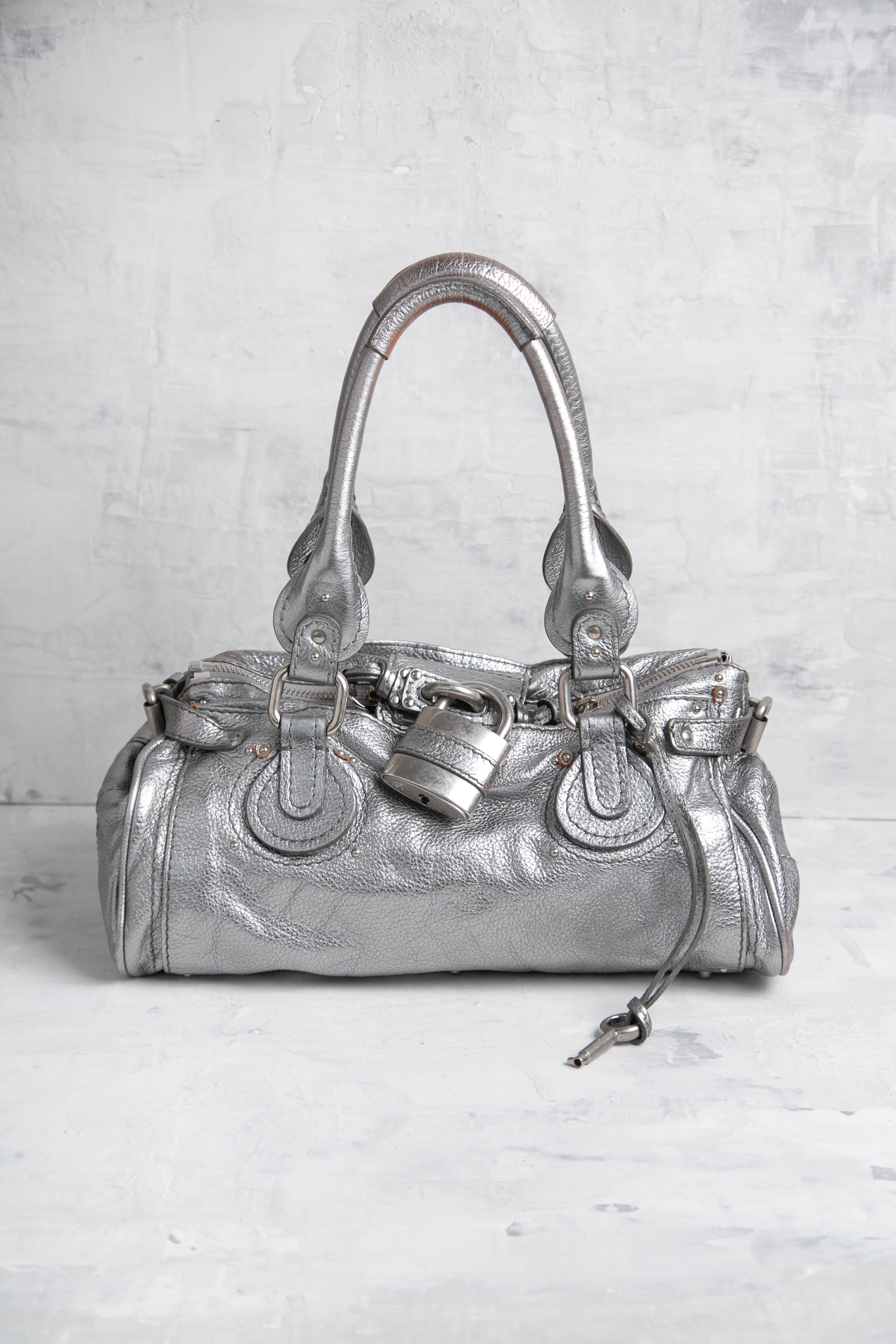 RARE SILVER PADDINGTON BAG