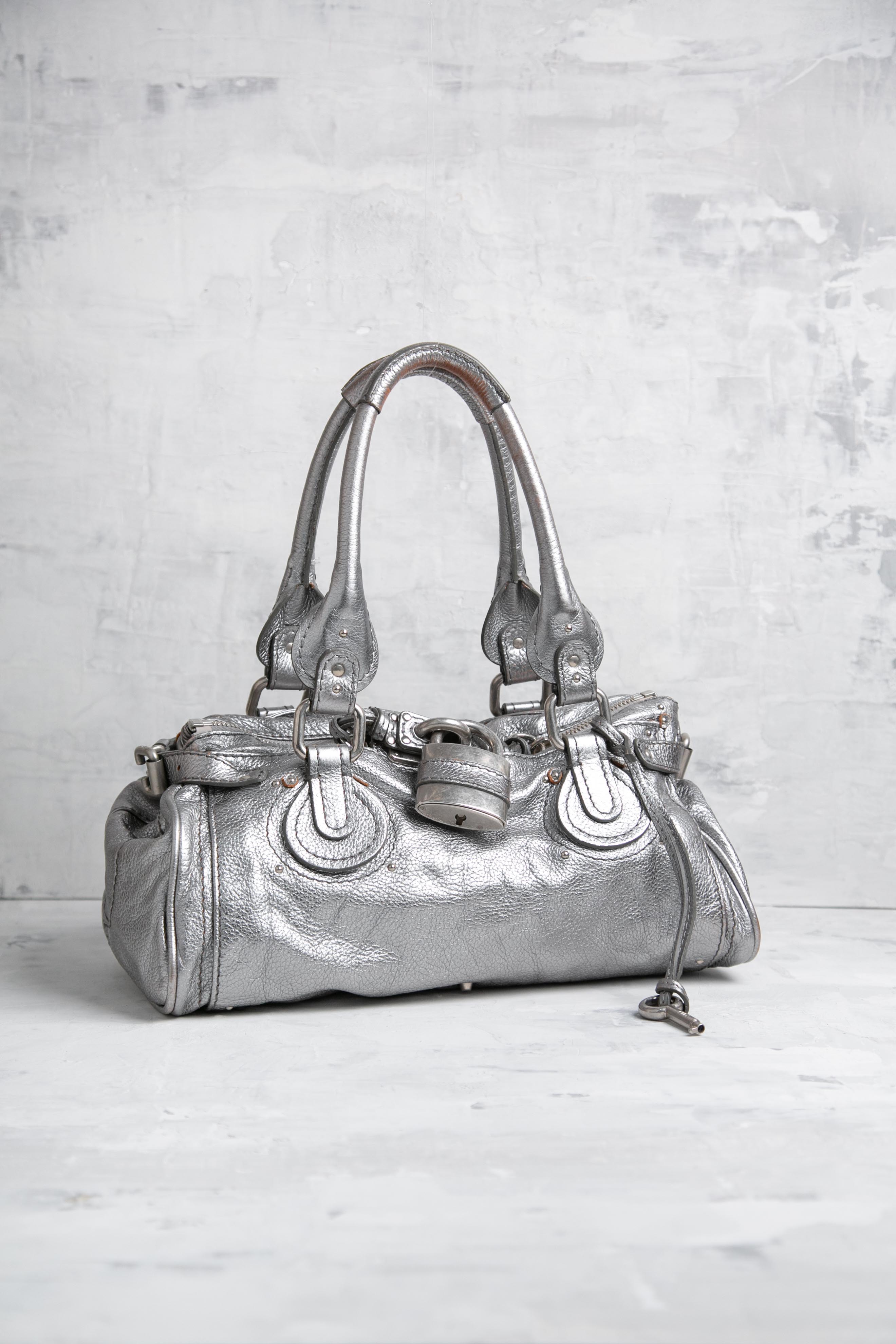 RARE SILVER PADDINGTON BAG