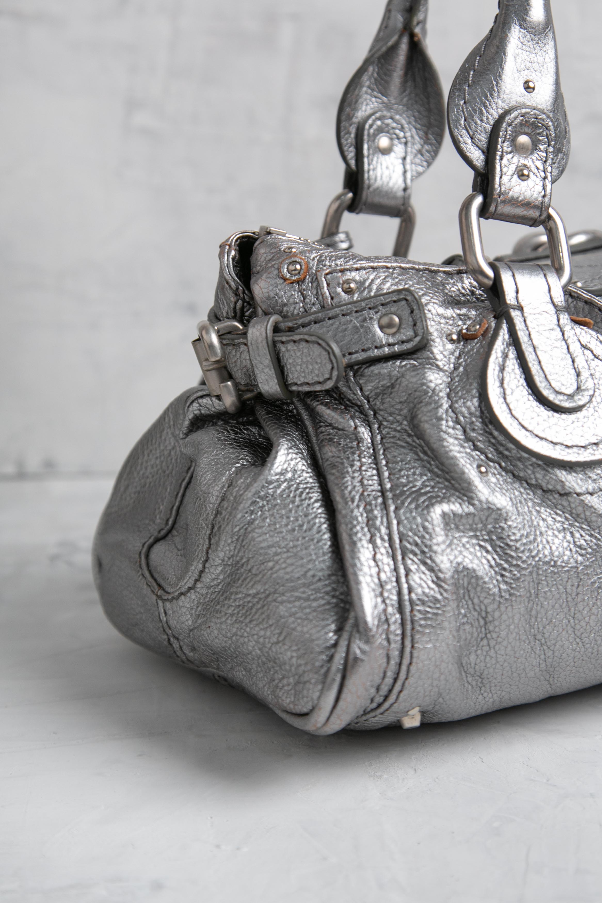 RARE SILVER PADDINGTON BAG