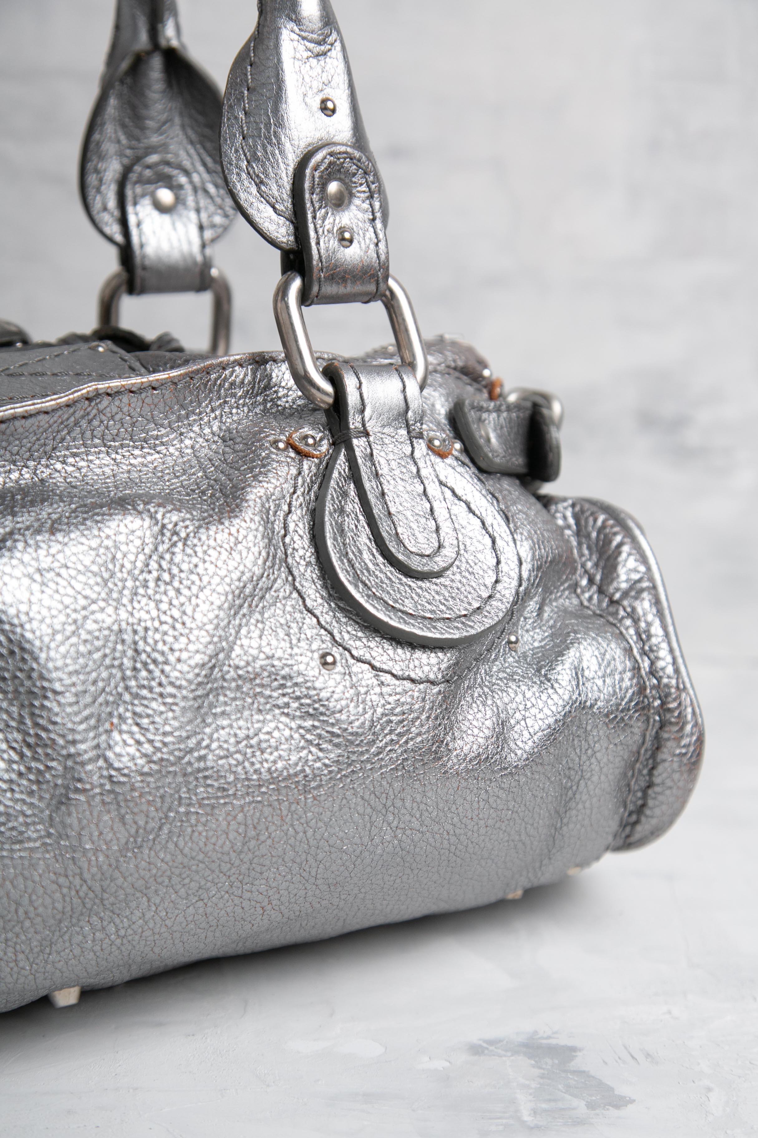 RARE SILVER PADDINGTON BAG