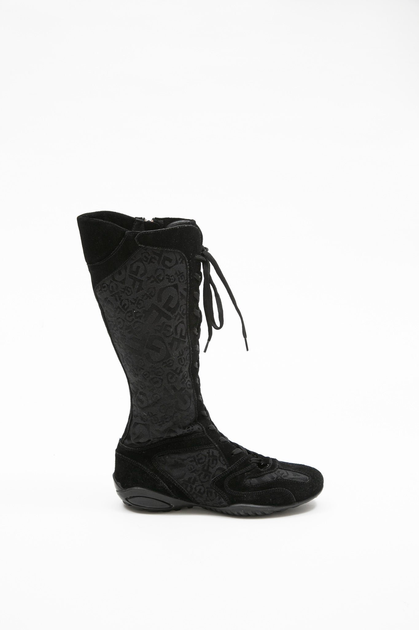 Gianfranco Ferre Lace-up Boxing Boots