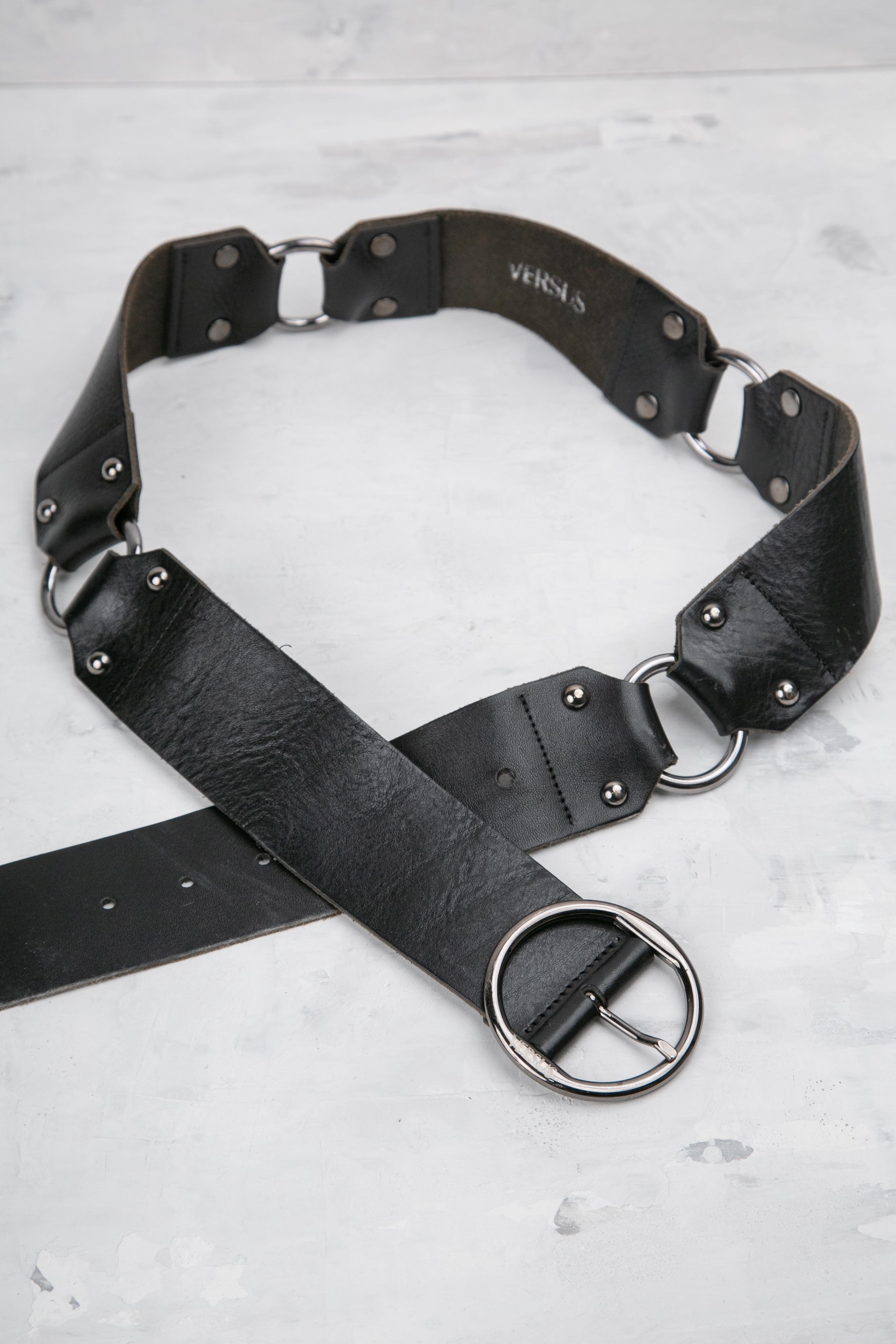 BONDAGE LINK LEATHER BELT