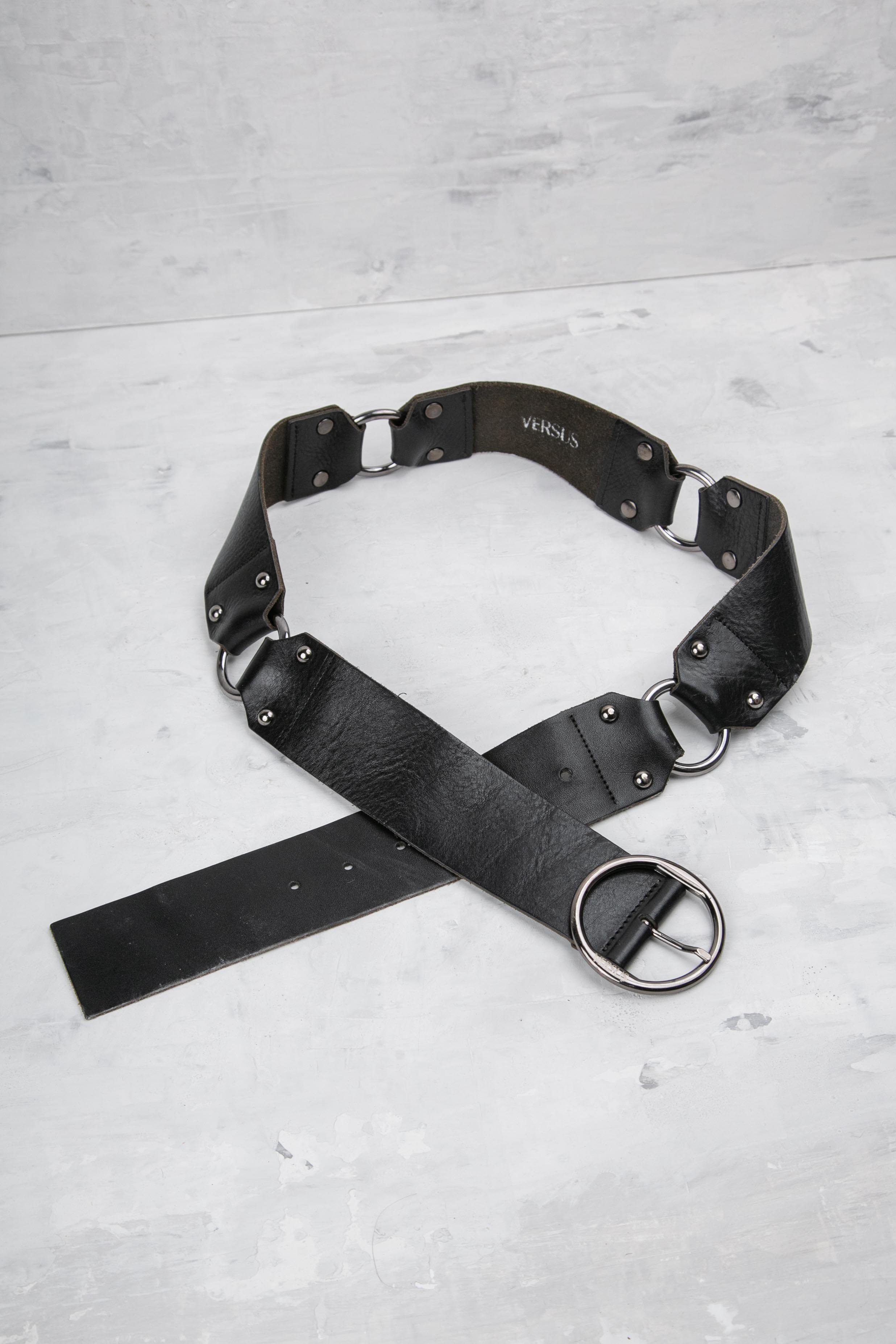 BONDAGE LINK LEATHER BELT