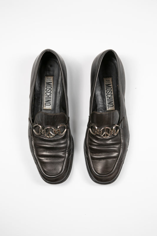 Moschino Peace&Love Loafers