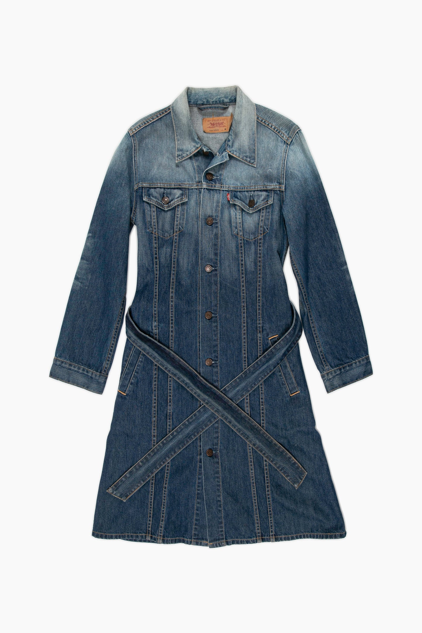 90s Levi's Faded Denim Dress\Jacket