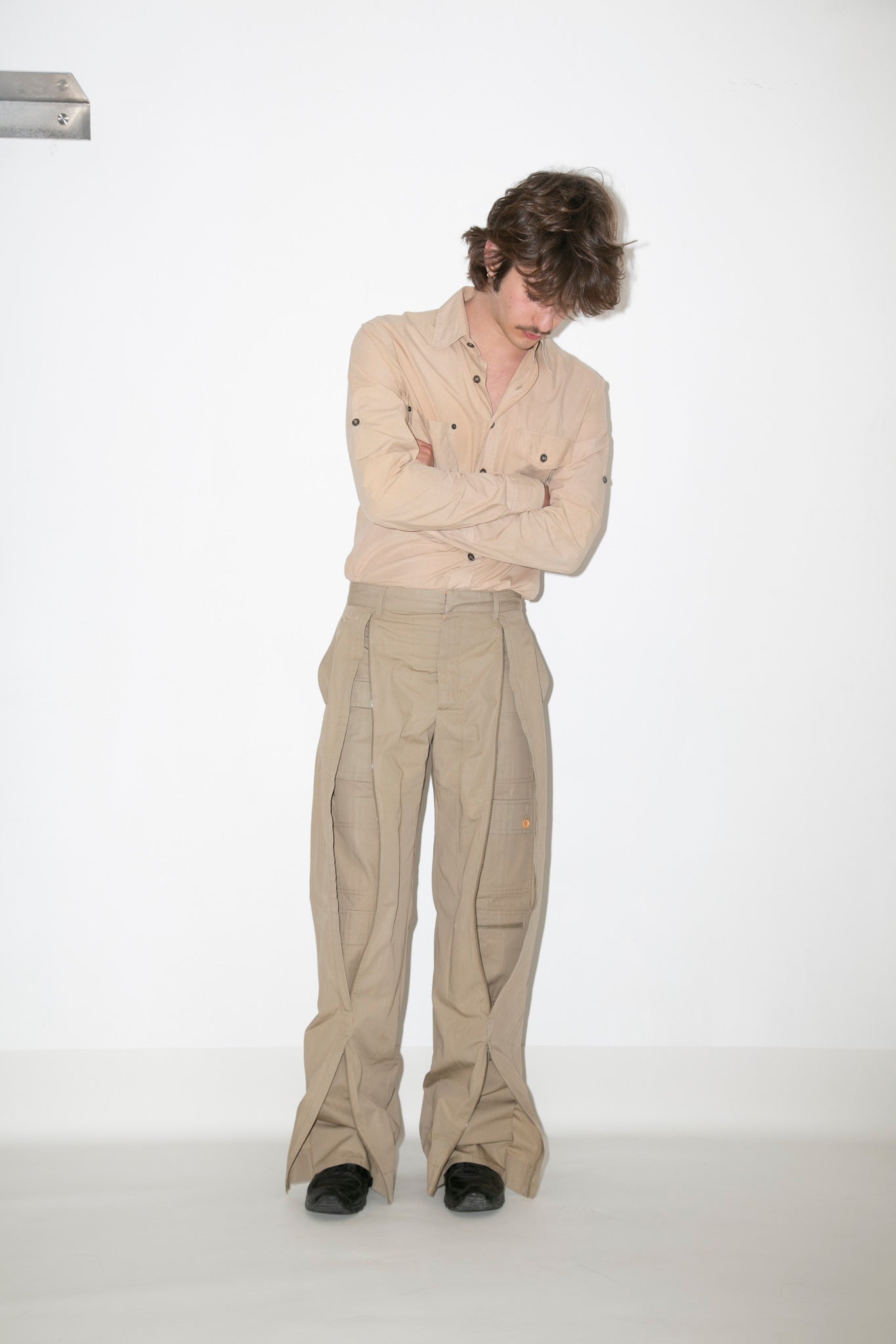 Dolce & Gabbana 2000s Full Zip Cargo Pants