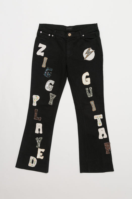 Richmond Ziggy Beaded Denim