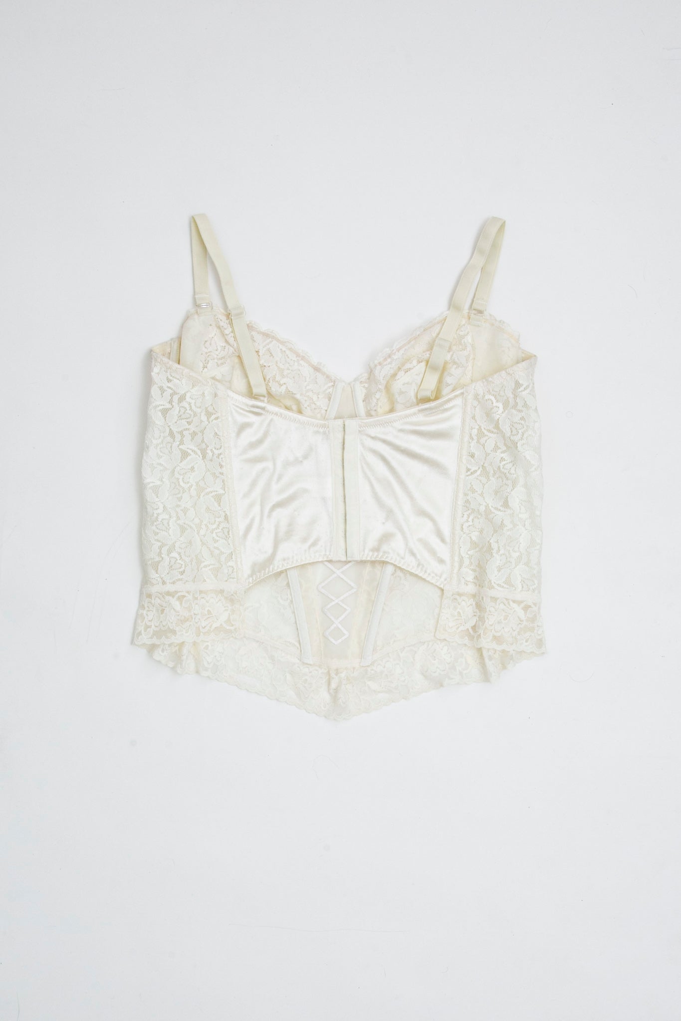 White Lace Bustier